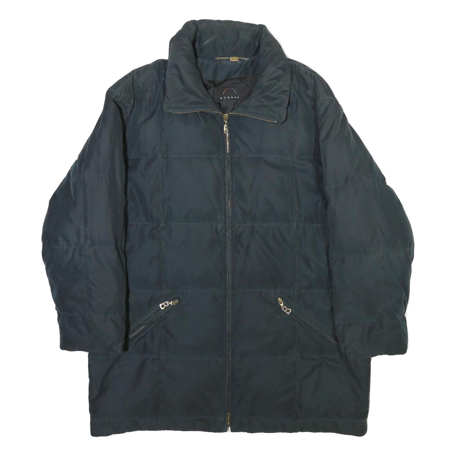 BOGNER Womens Black Outdoor Jacket XL Polyester Blend Plain Zip Warm Winter Refurbished - N/A refurbished available on Cerqular