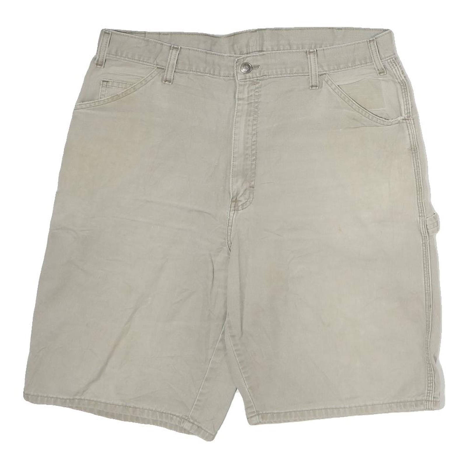 DICKIES Mens Shorts Beige Casual L W36 Workwear Utility Cotton Refurbished - N/A refurbished available on Cerqular