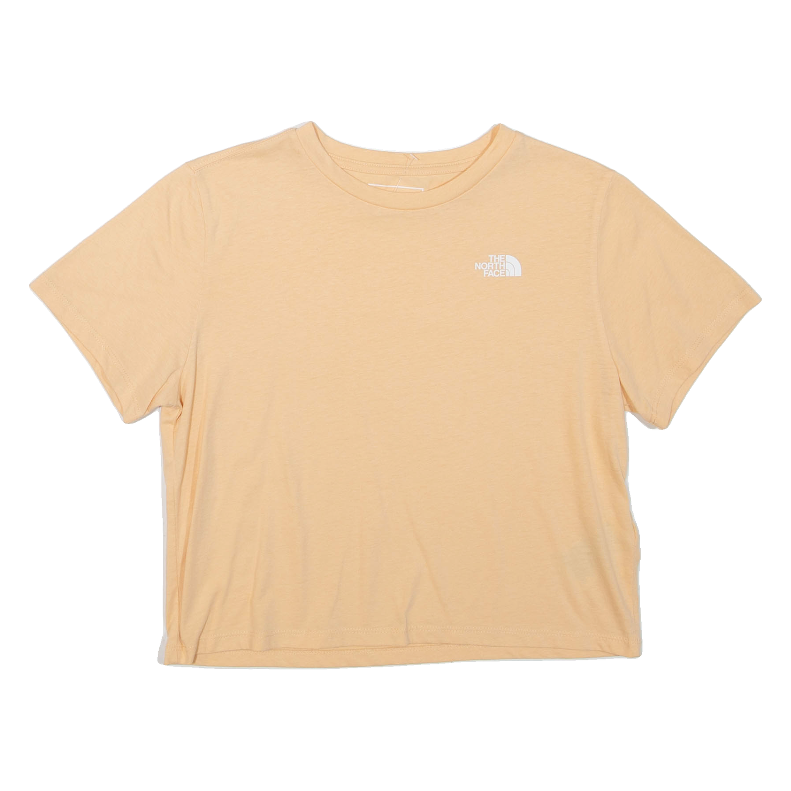 THE NORTH FACE Cropped Womens T-Shirt Orange S Refurbished - N/A refurbished available on Cerqular