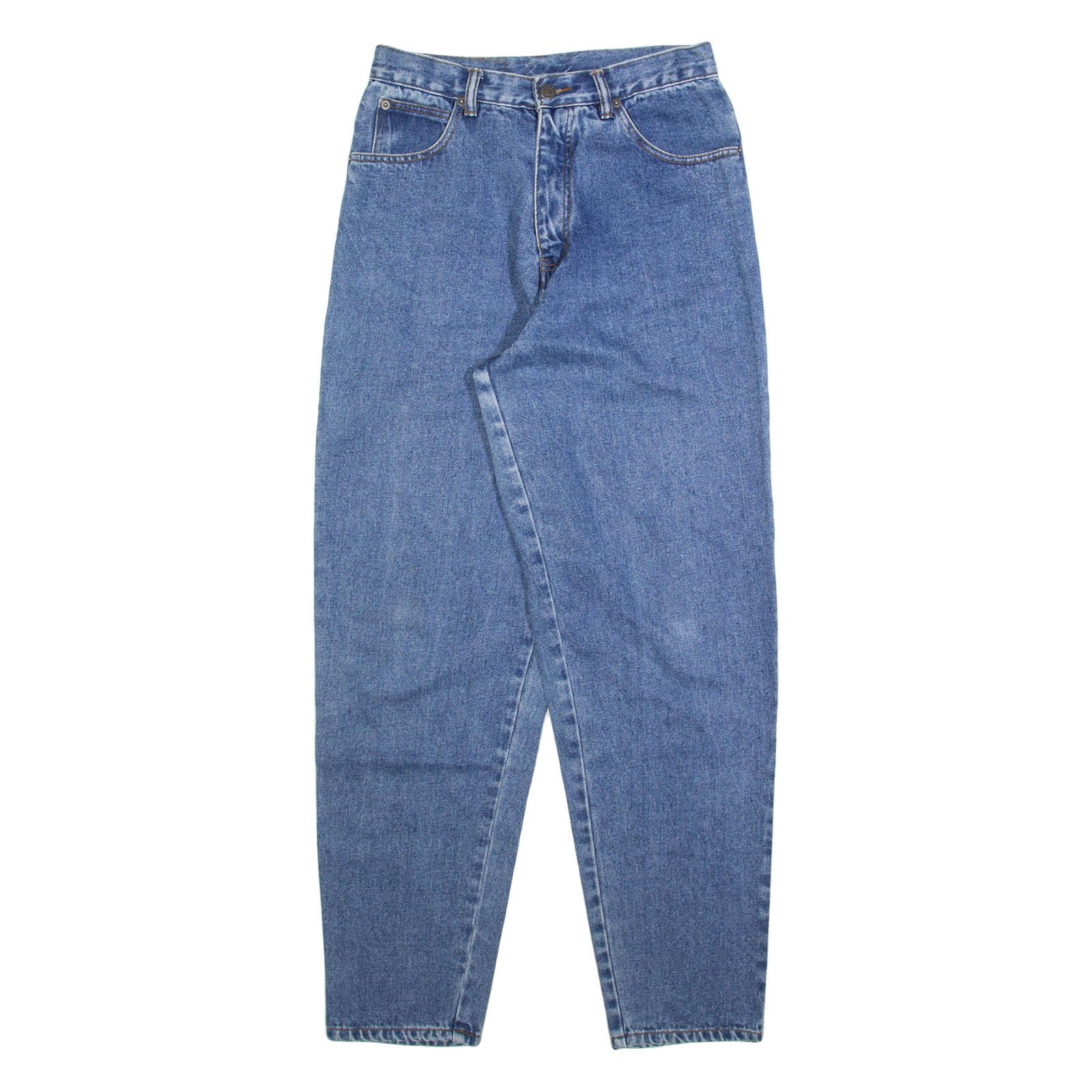 RIVERSIDE Womens Jeans Blue Relaxed Tapered W28 L30 Refurbished - N/A refurbished available on Cerqular
