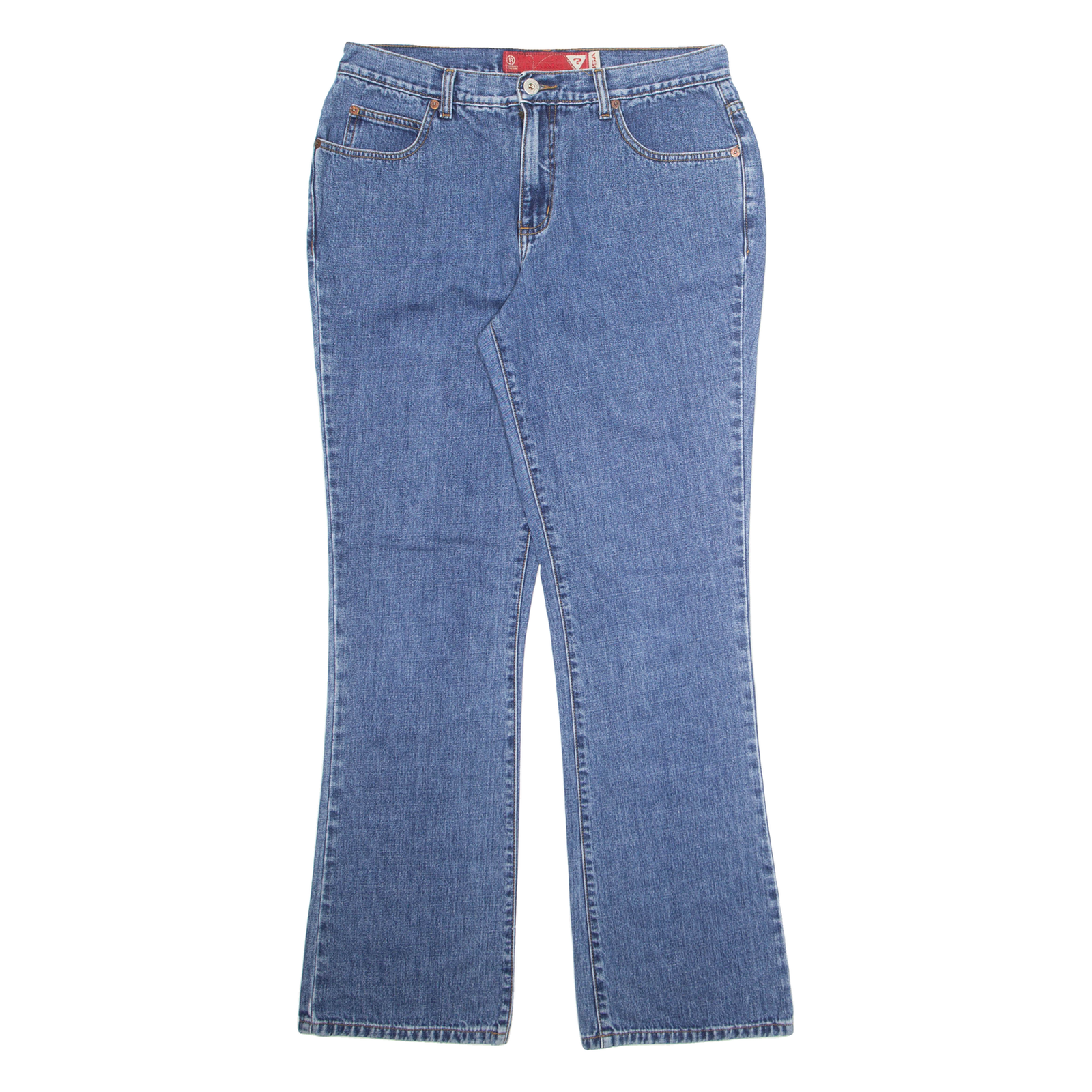 GUESS JEANS Womens Jeans Blue Regular Straight W32 L32 Refurbished - N/A refurbished available on Cerqular