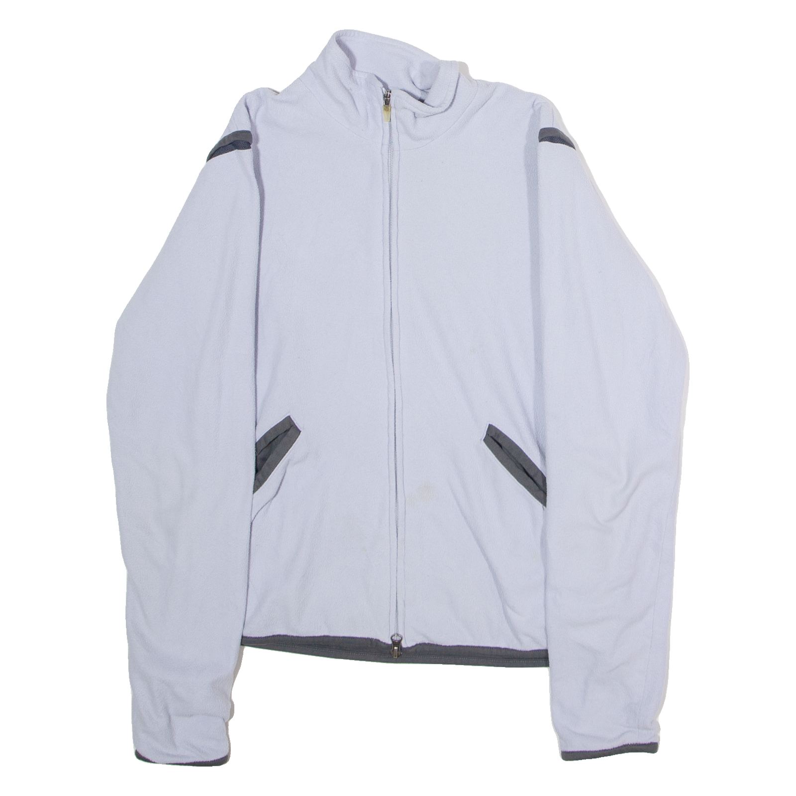 NIKE Womens Fleece Jacket Blue L Refurbished - N/A refurbished available on Cerqular