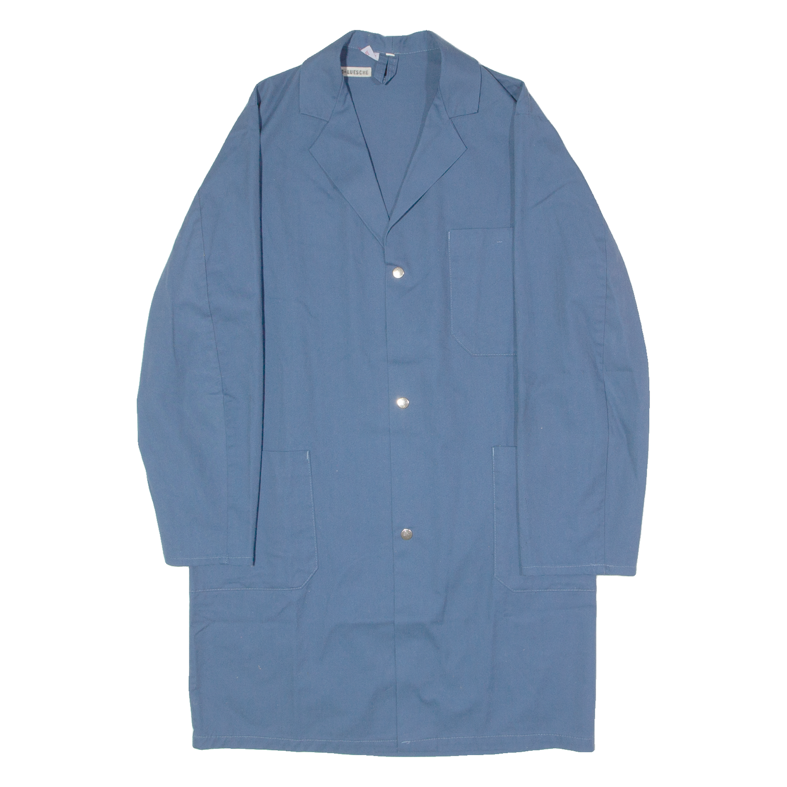 MISCHGEWEBE Swiss Workwear Mens Chore Coat Blue Twill 90s M Refurbished - N/A refurbished available on Cerqular