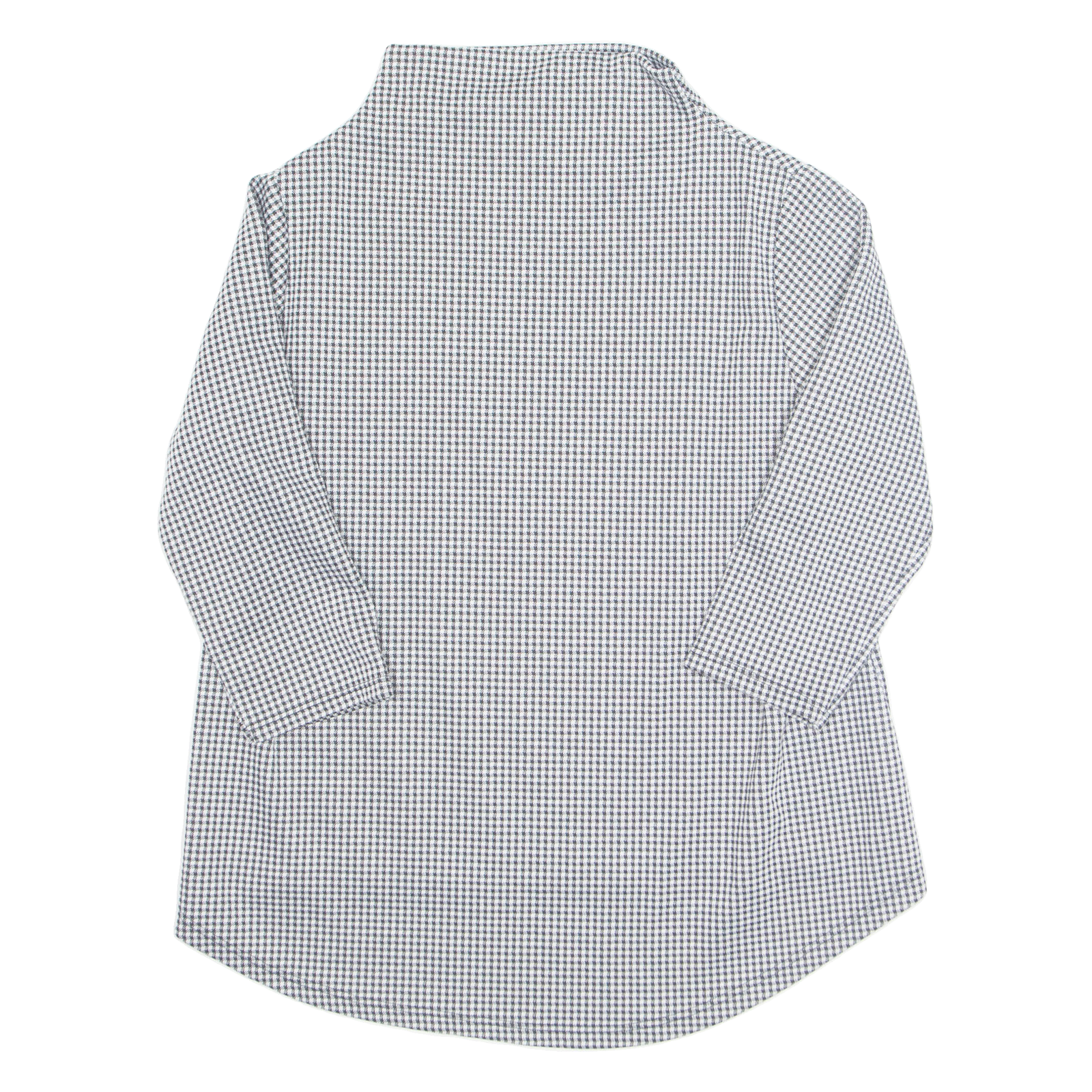 Buy Womens Printed Top Black High Neck 3/4 Sleeve Gingham S Refurbished - $16.89 Womens Printed Top Black High Neck 3/4 Sleeve Gingham S Refurbished - N/A refurbished available on Cerqular