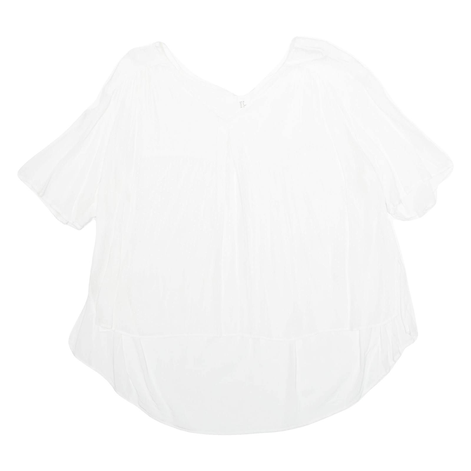 Womens Top White V-Neck M Refurbished - N/A refurbished available on Cerqular