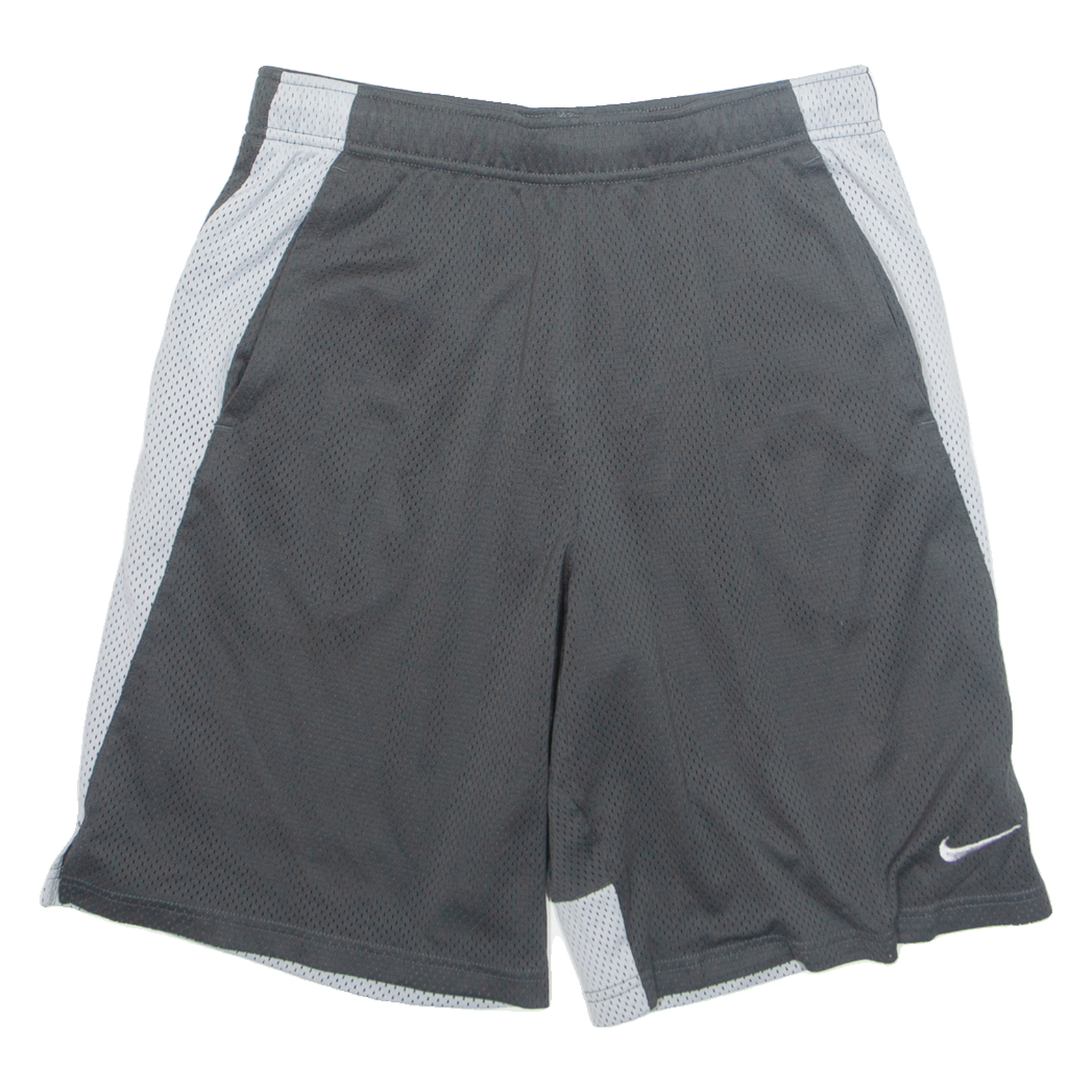 NIKE Mens Sports Shorts Grey Relaxed M W28 Refurbished - N/A refurbished available on Cerqular