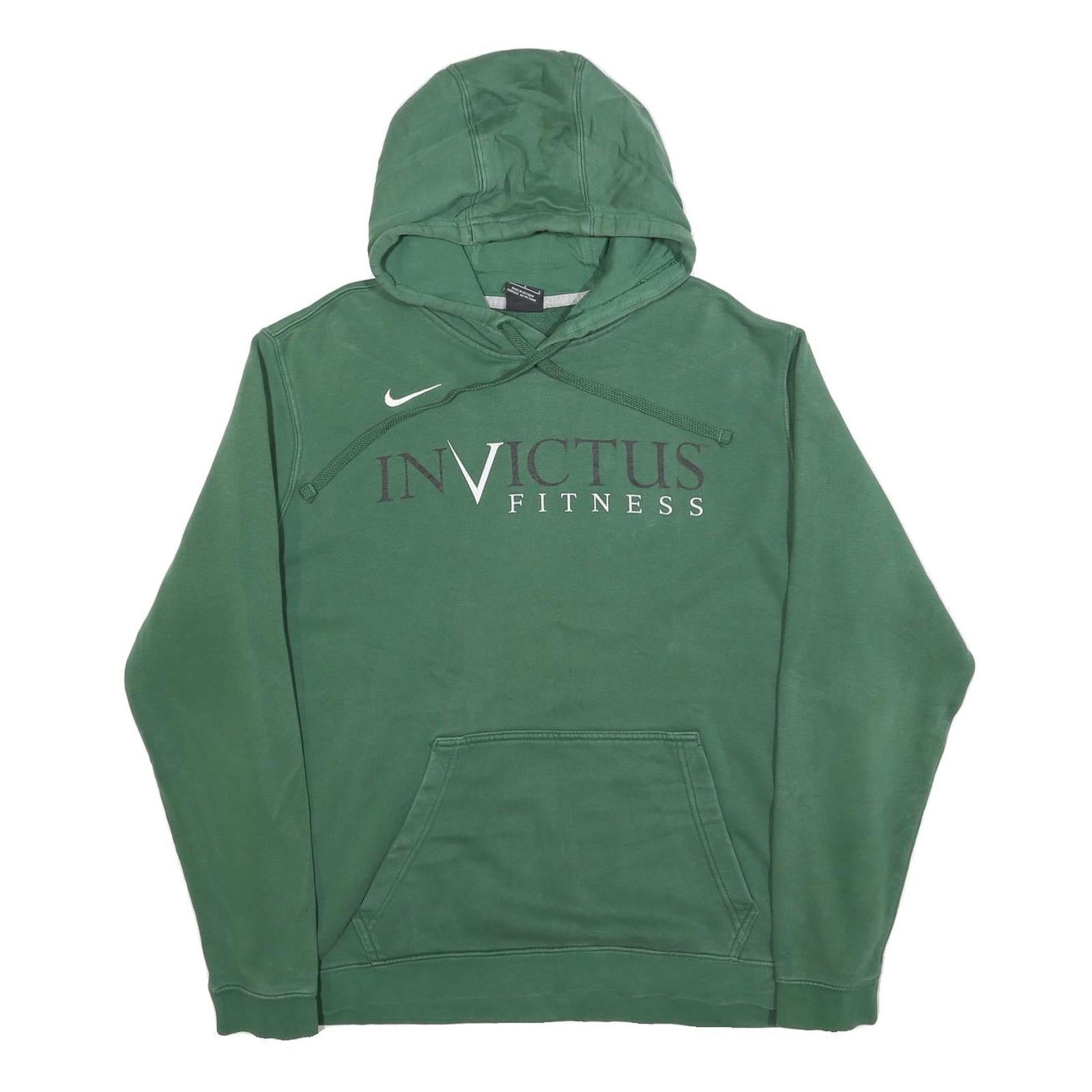 NIKE Mens Green Invictus Fitness Pullover Hoodie L Casual Sports Sweatshirt Refurbished - N/A refurbished available on Cerqular