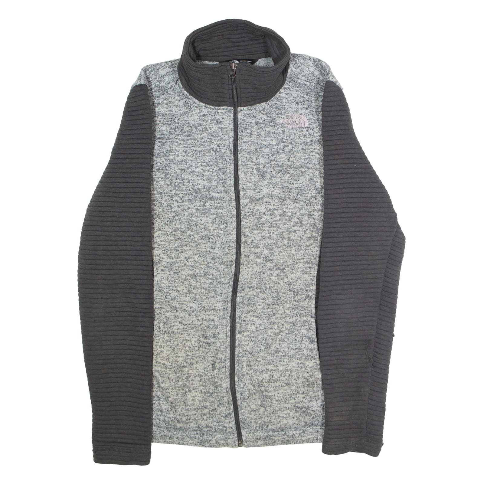 Buy THE NORTH FACE Womens Fleece Jacket Grey Knit Colourblock L Refurbished - $42.89 THE NORTH FACE Womens Fleece Jacket Grey Knit Colourblock L Refurbished - N/A refurbished available on Cerqular