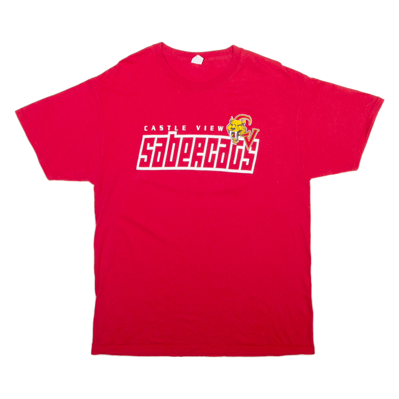 HANES Mens T-Shirt Red L Refurbished - N/A refurbished available on Cerqular
