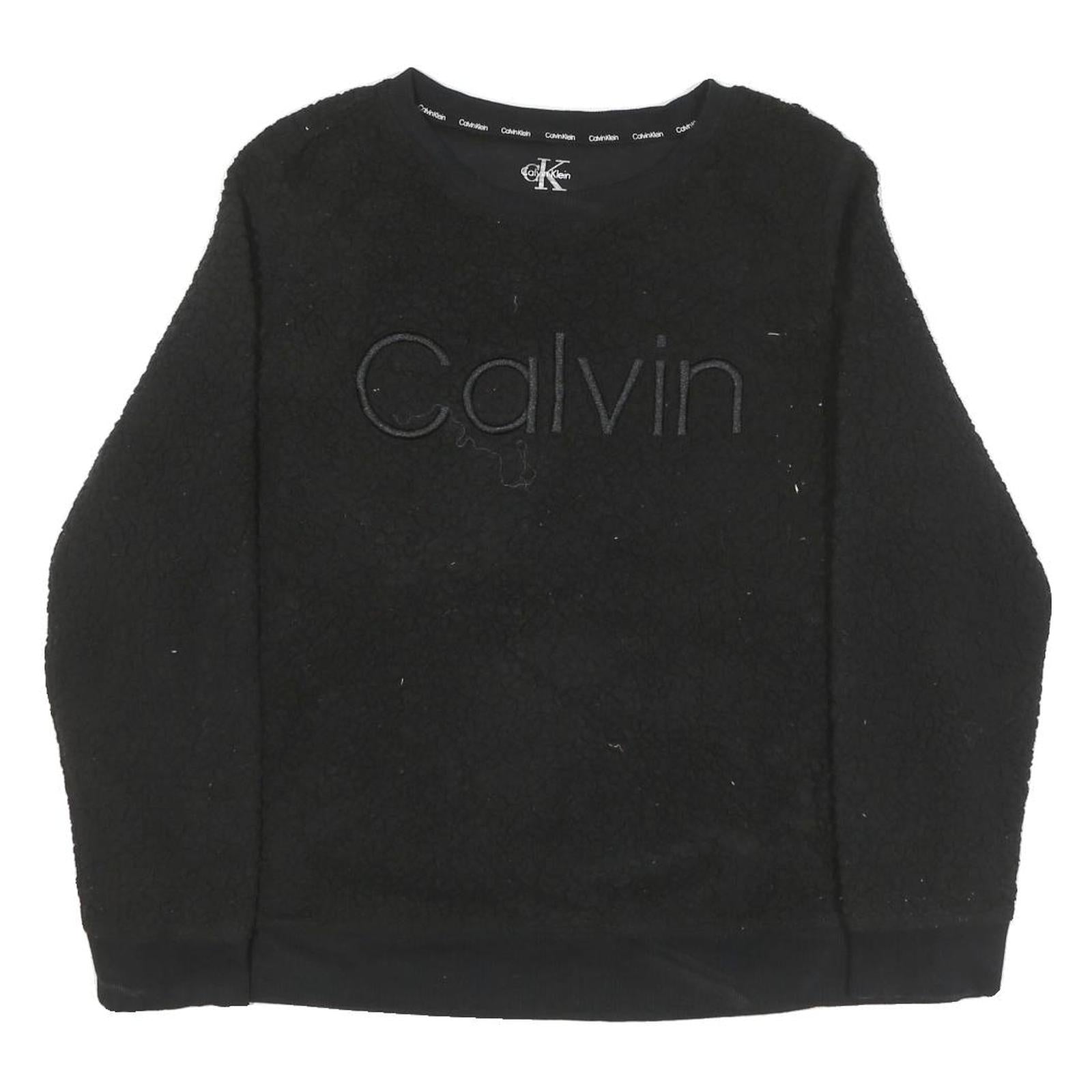 Buy CALVIN KLEIN Womens Black Plain Jumper Crew Neck Basic Knit L Polyester Blend Refurbished - $36.39 CALVIN KLEIN Womens Black Plain Jumper Crew Neck Basic Knit L Polyester Blend Refurbished - N/A refurbished available on Cerqular