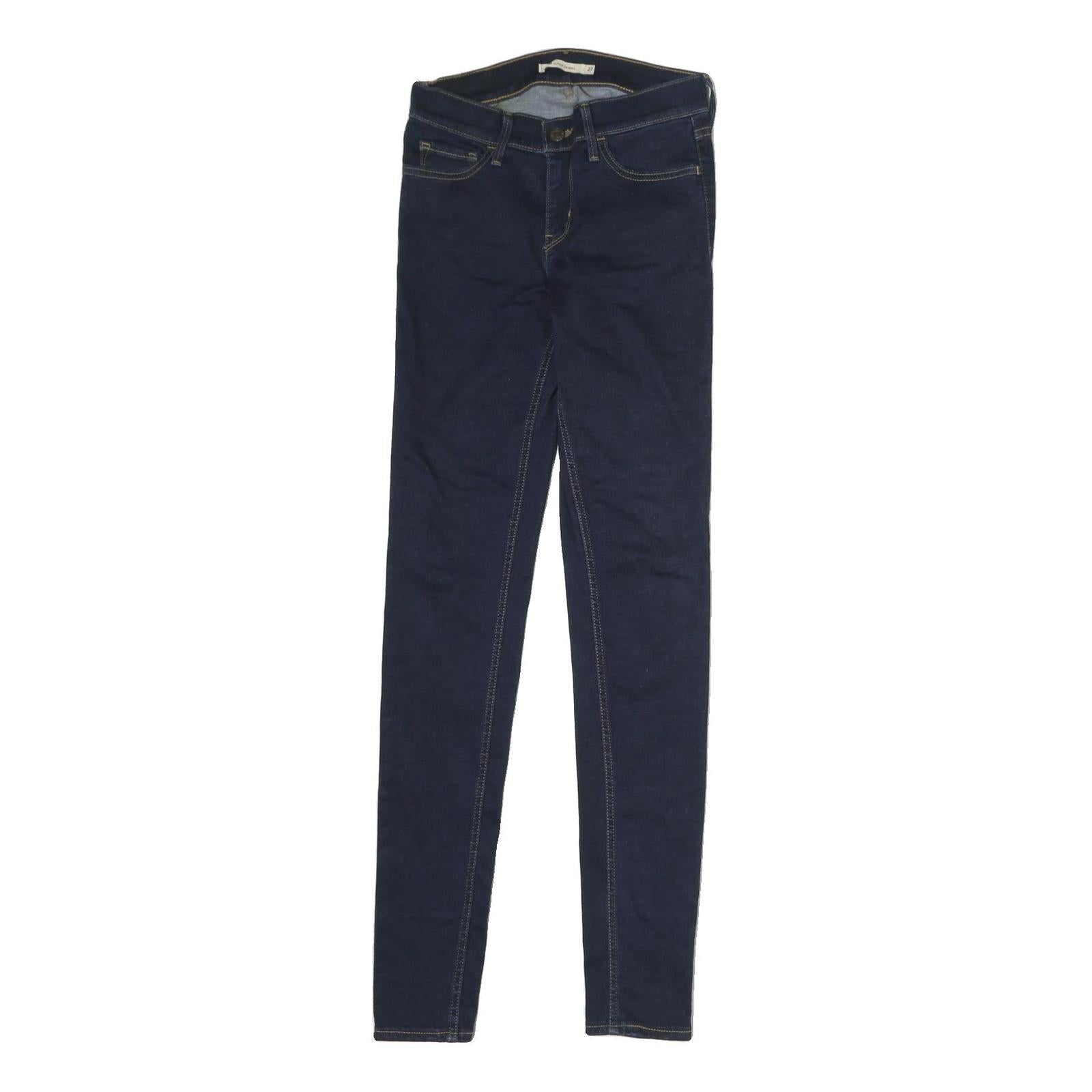 LEVI'S 710 Womens Jeans Blue Slim Skinny Denim Medium W27 L32 Classic Fit Refurbished - N/A refurbished available on Cerqular