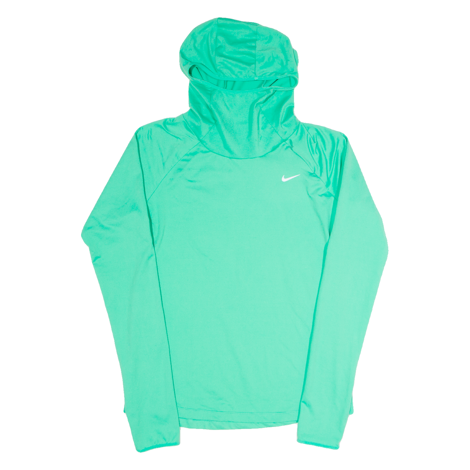 NIKE Hoodied Womens Jersey Green Long Sleeve M Refurbished - N/A refurbished available on Cerqular