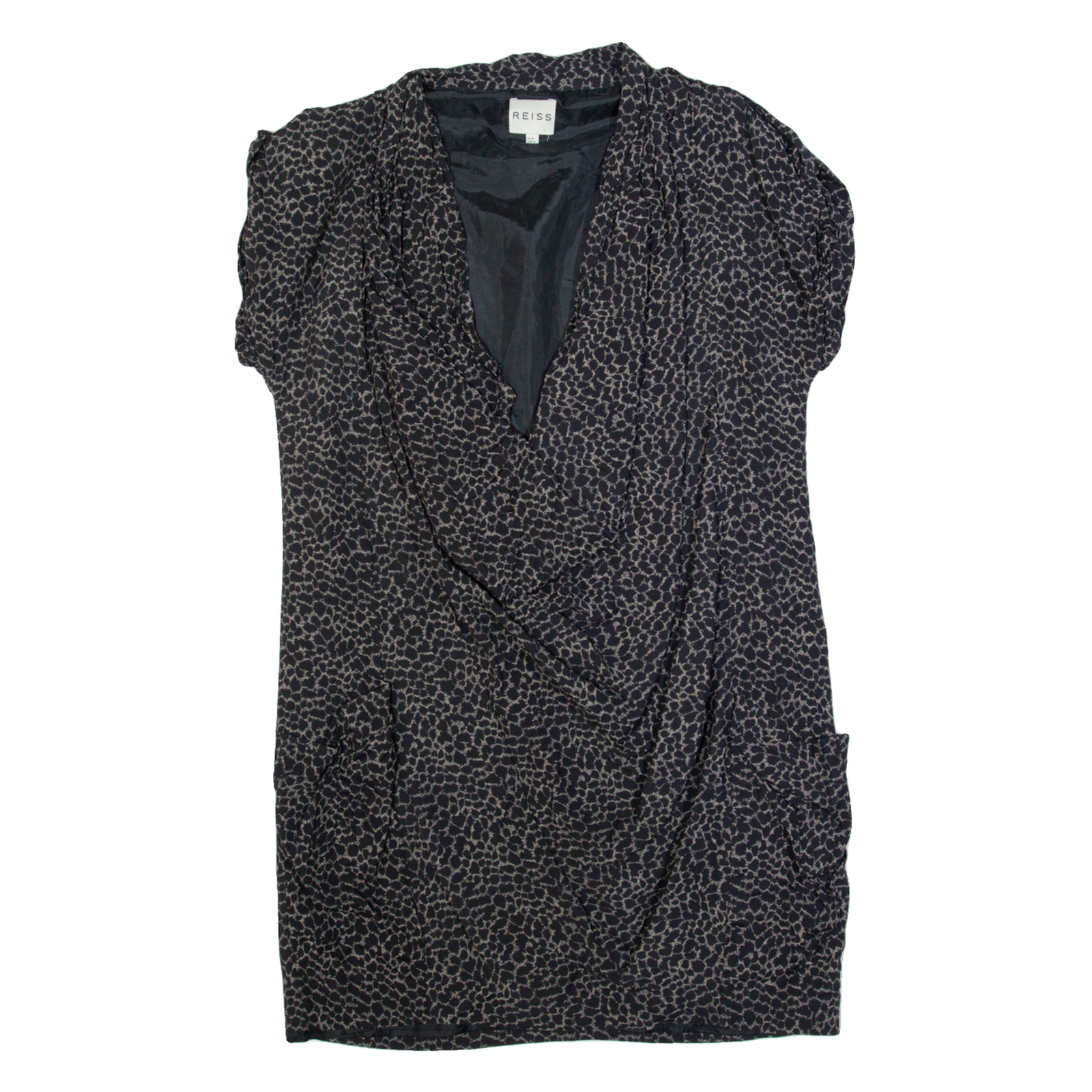 Buy REISS Love Womens Shift Dress Black Animal Print Short Sleeve Knee Length UK 8 Refurbished - $44.19 REISS Love Womens Shift Dress Black Animal Print Short Sleeve Knee Length UK 8 Refurbished - N/A refurbished available on Cerqular