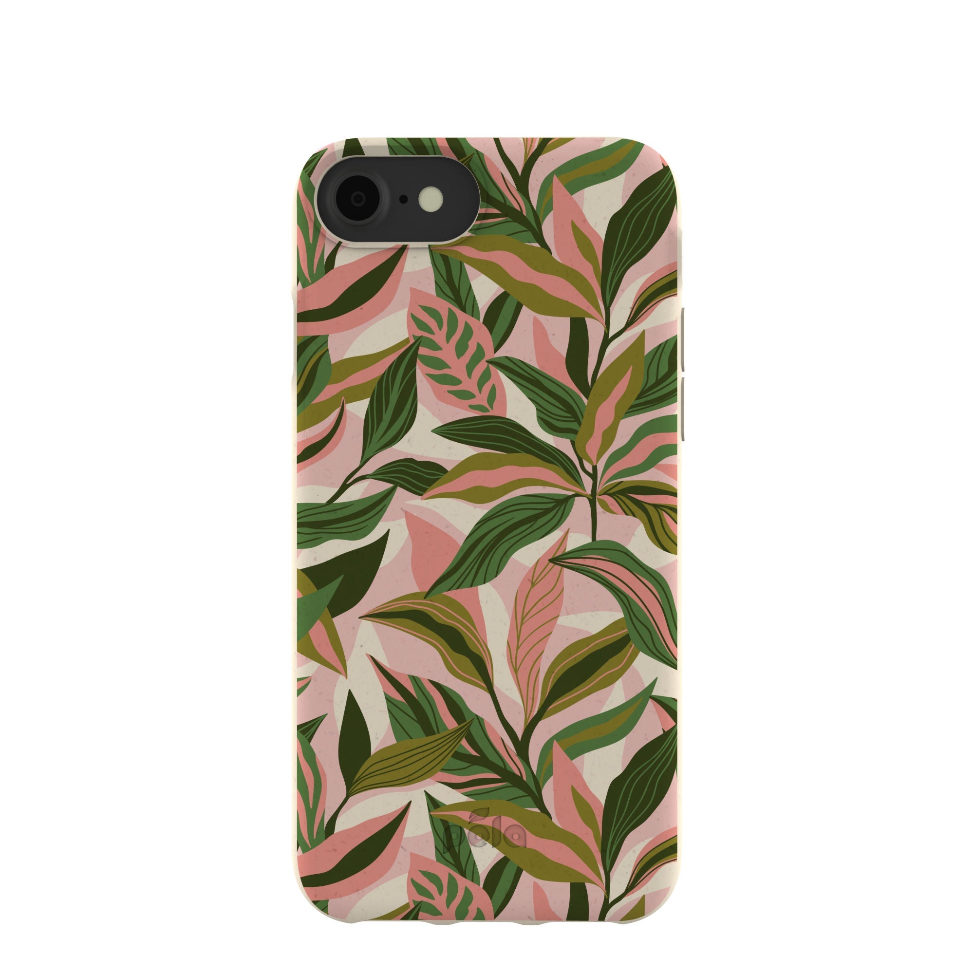 London Fog Pink Botanics iPhone 6/6s/7/8/SE Case Refurbished - Pela Case refurbished available on Cerqular