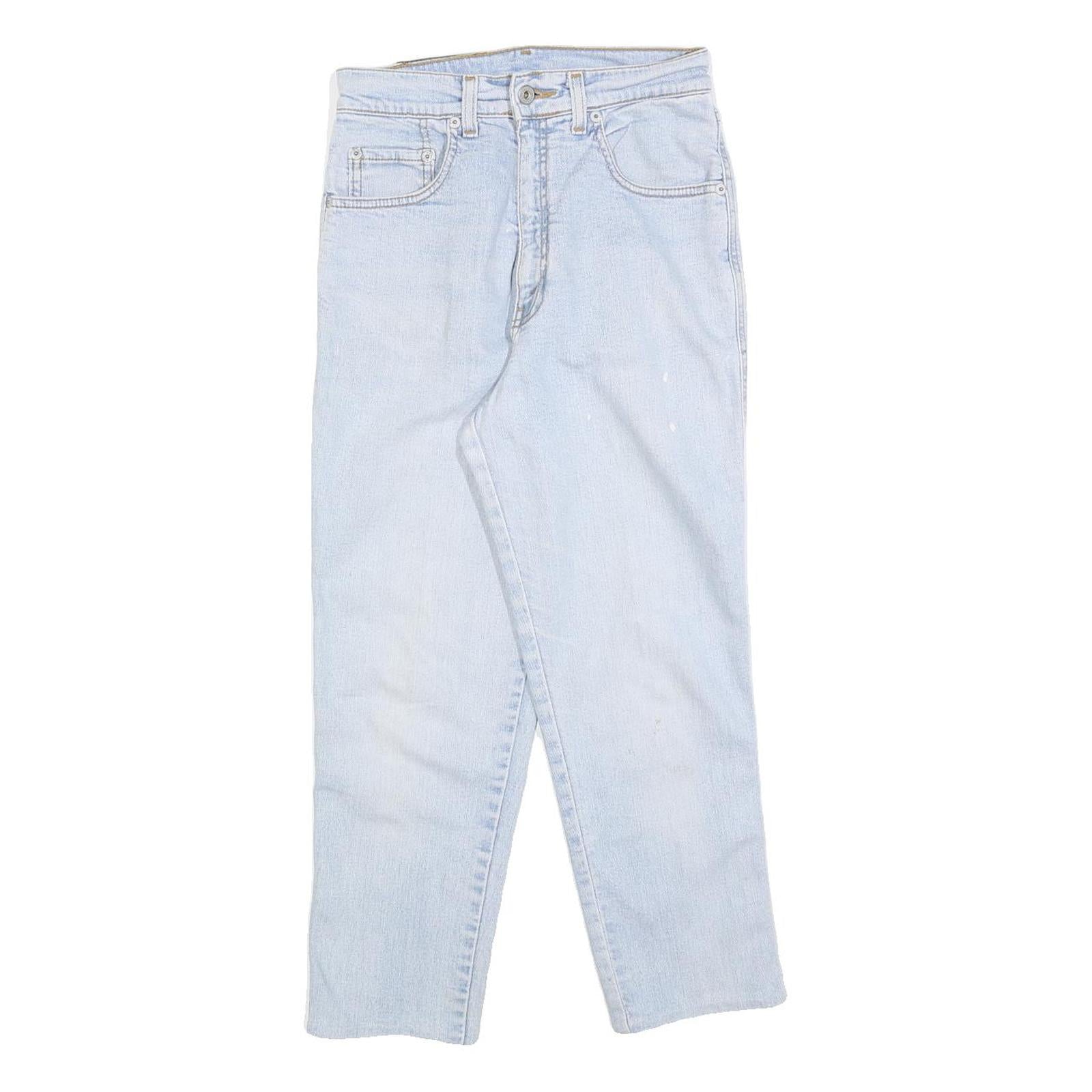 LEVI'S Womens Light Blue Regular Fit Straight Cotton Blend Jeans W26 L24 Classic Refurbished - N/A refurbished available on Cerqular
