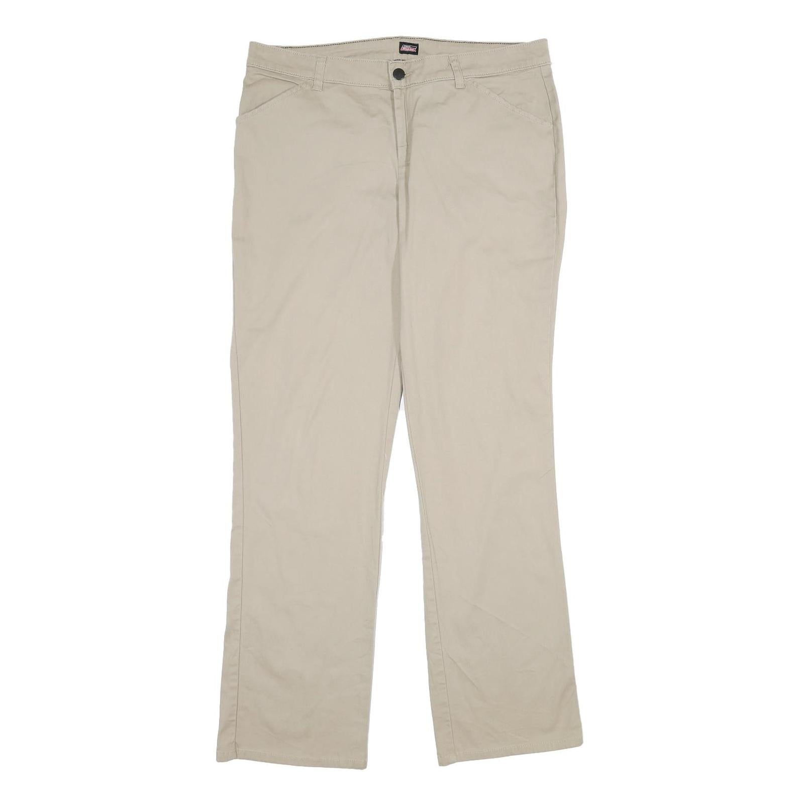 Buy DICKIES Womens Relaxed Beige Cotton Blend Trousers W34 L34 Zip Pockets Refurbished - $42.89 DICKIES Womens Relaxed Beige Cotton Blend Trousers W34 L34 Zip Pockets Refurbished - N/A refurbished available on Cerqular