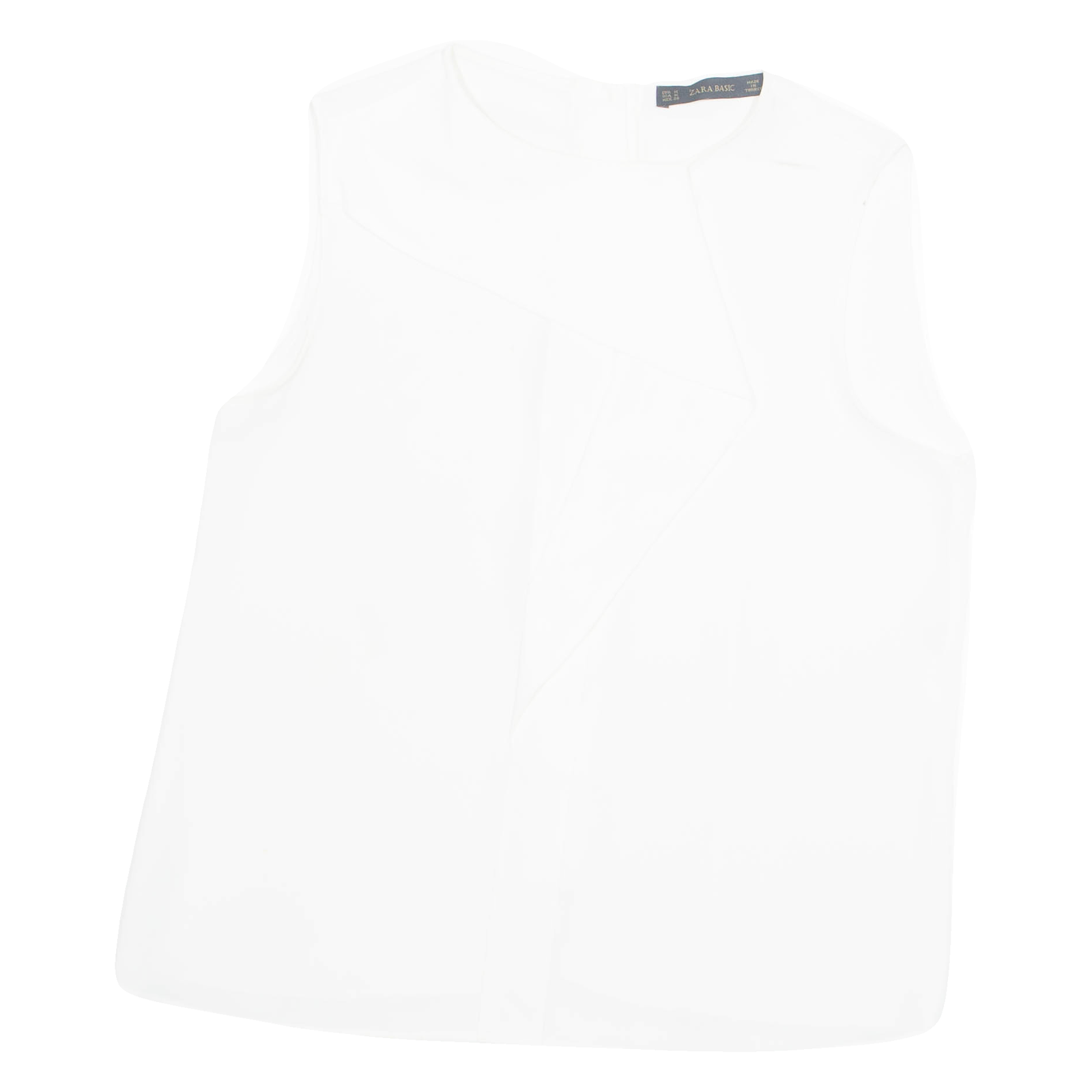 ZARA Womens Vest White M Refurbished - N/A refurbished available on Cerqular