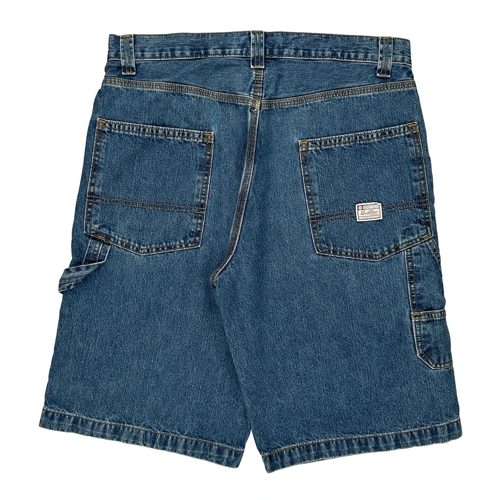 Buy Levis Denim Shorts - 36W 11L Blue Cotton Refurbished - $37.37 Levis Denim Shorts - 36W 11L Blue Cotton Refurbished - Thrifted (note: this is a term often used to describe second- refurbished available on Cerqular