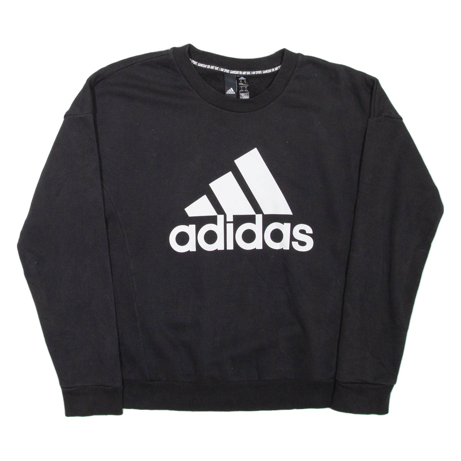 ADIDAS Womens Sweatshirt Black S Refurbished - N/A refurbished available on Cerqular