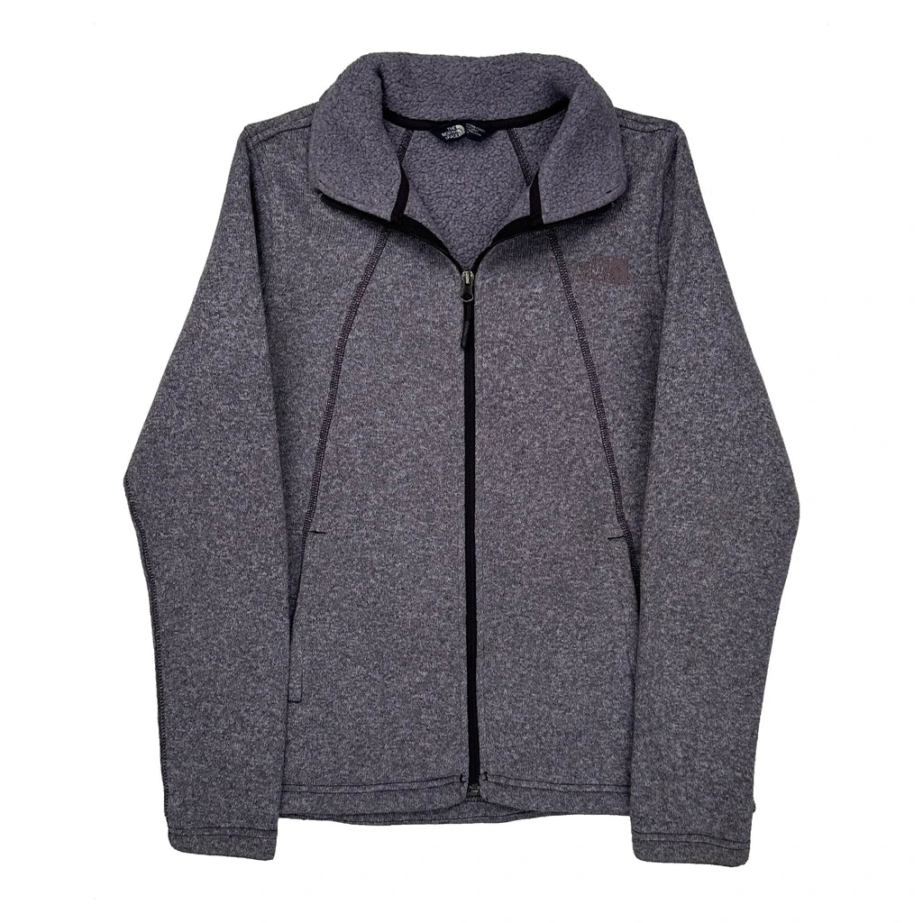 The North Face Fleece - Medium Grey Polyester Refurbished - Thrifted (note: this is a term often used to describe second- refurbished available on Cerqular