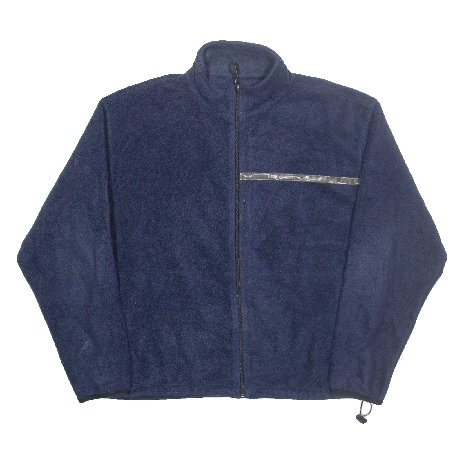 NAUTICA Mens Fleece Jacket Blue L Refurbished - N/A refurbished available on Cerqular