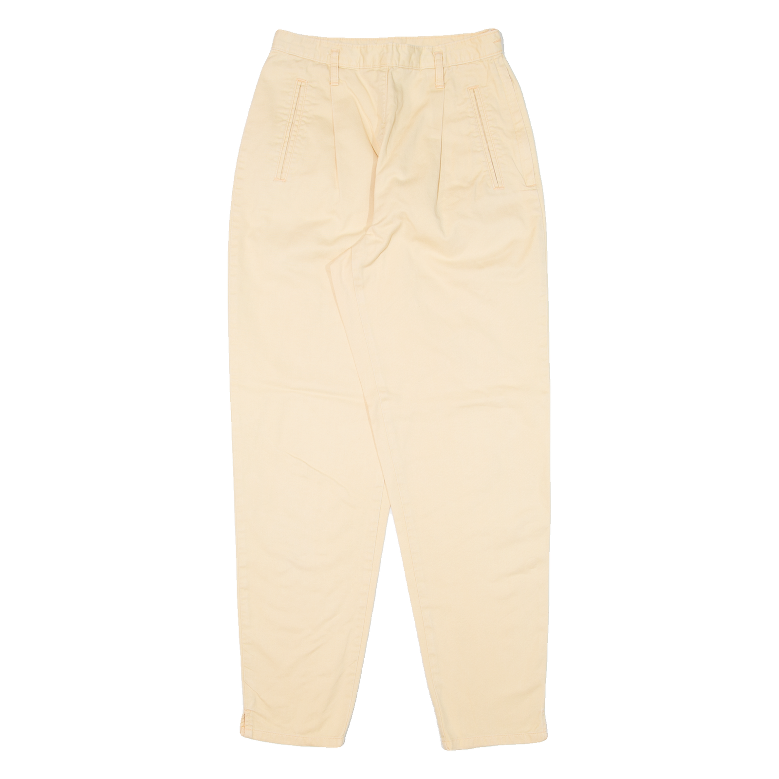 DOCKERS Womens Trousers Beige Regular Mom 90s W24 L28 Refurbished - N/A refurbished available on Cerqular