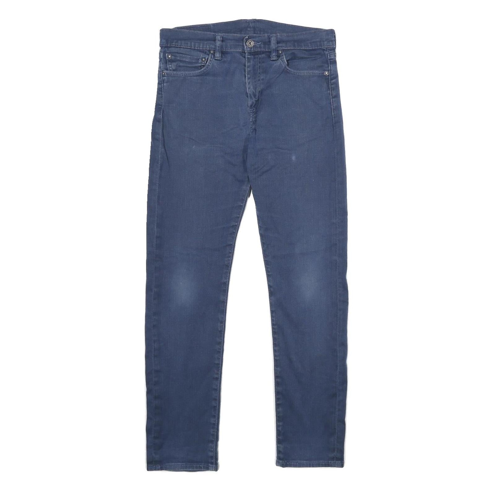 LEVI'S Mens Jeans Blue Regular Straight Denim Medium W32 L32 Classic Zip Cotton Refurbished - N/A refurbished available on Cerqular