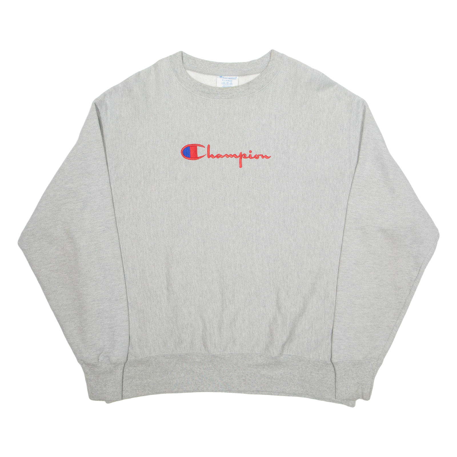 CHAMPION Mens Sweatshirt Grey XL Refurbished - N/A refurbished available on Cerqular