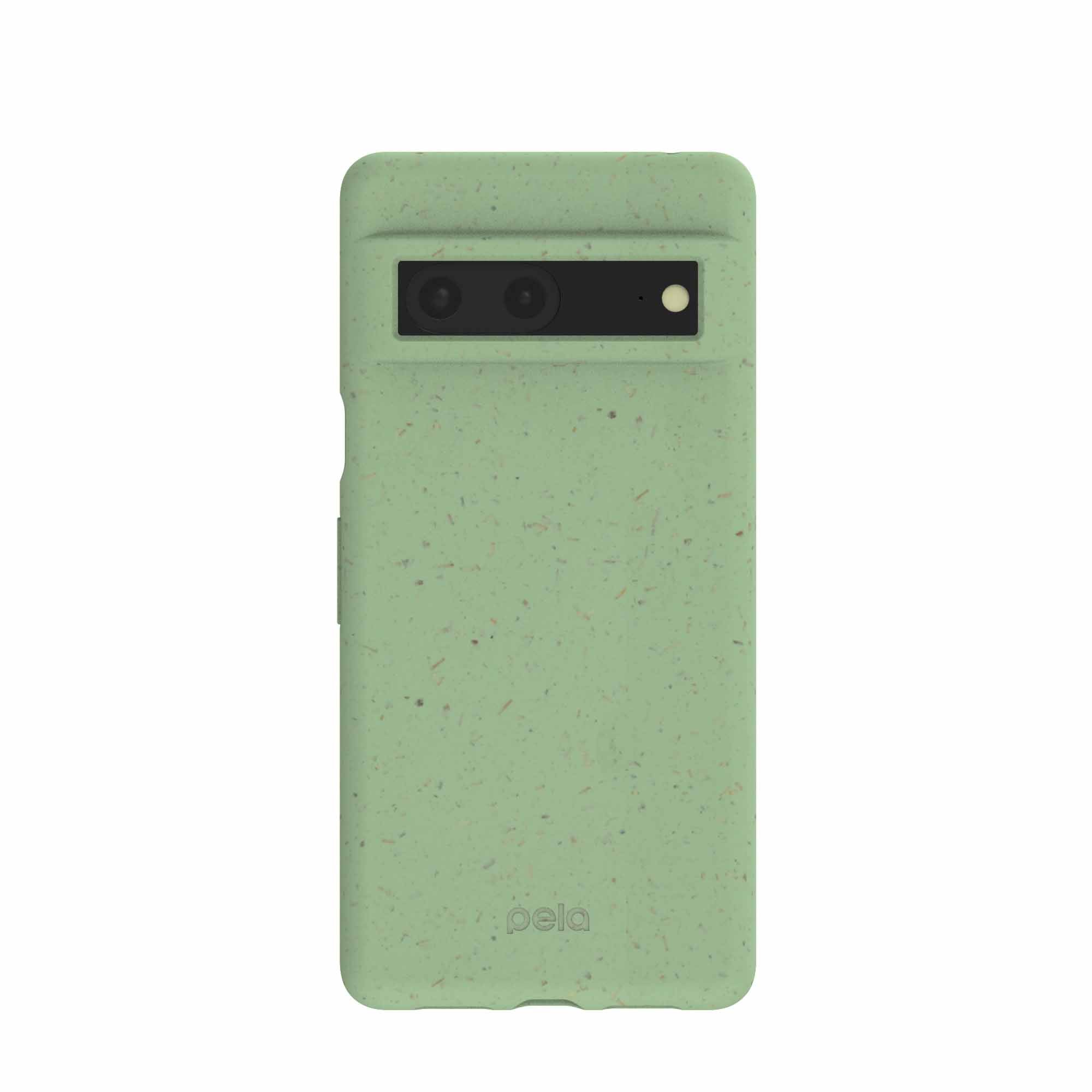 Buy Sage Green Google Pixel 7 Phone Case Refurbished - $55.00 Sage Green Google Pixel 7 Phone Case Refurbished - Pela Case refurbished available on Cerqular
