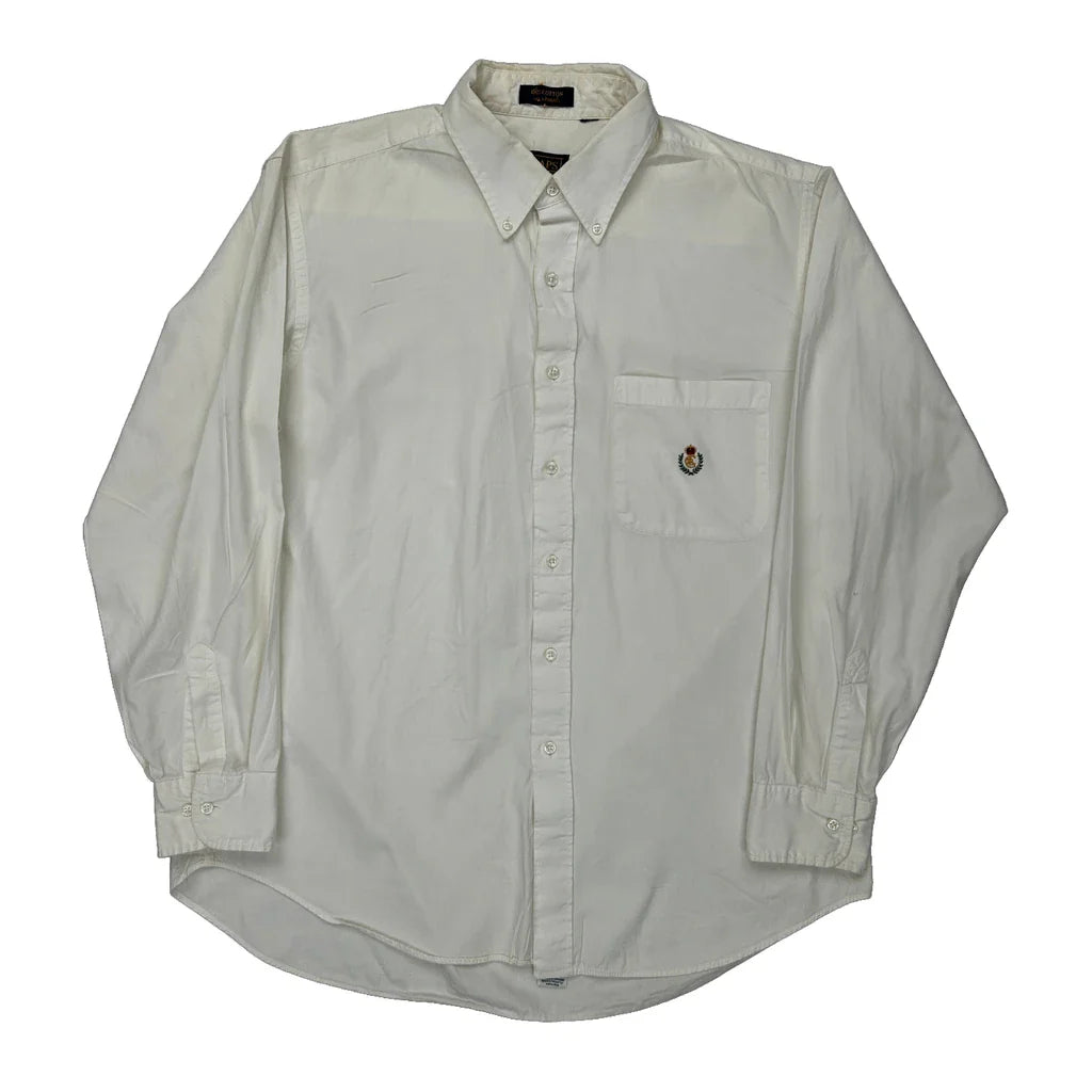 Chaps Ralph Lauren Shirt - XL White Cotton Refurbished - Thrifted (note: this is a term often used to describe second- refurbished available on Cerqular