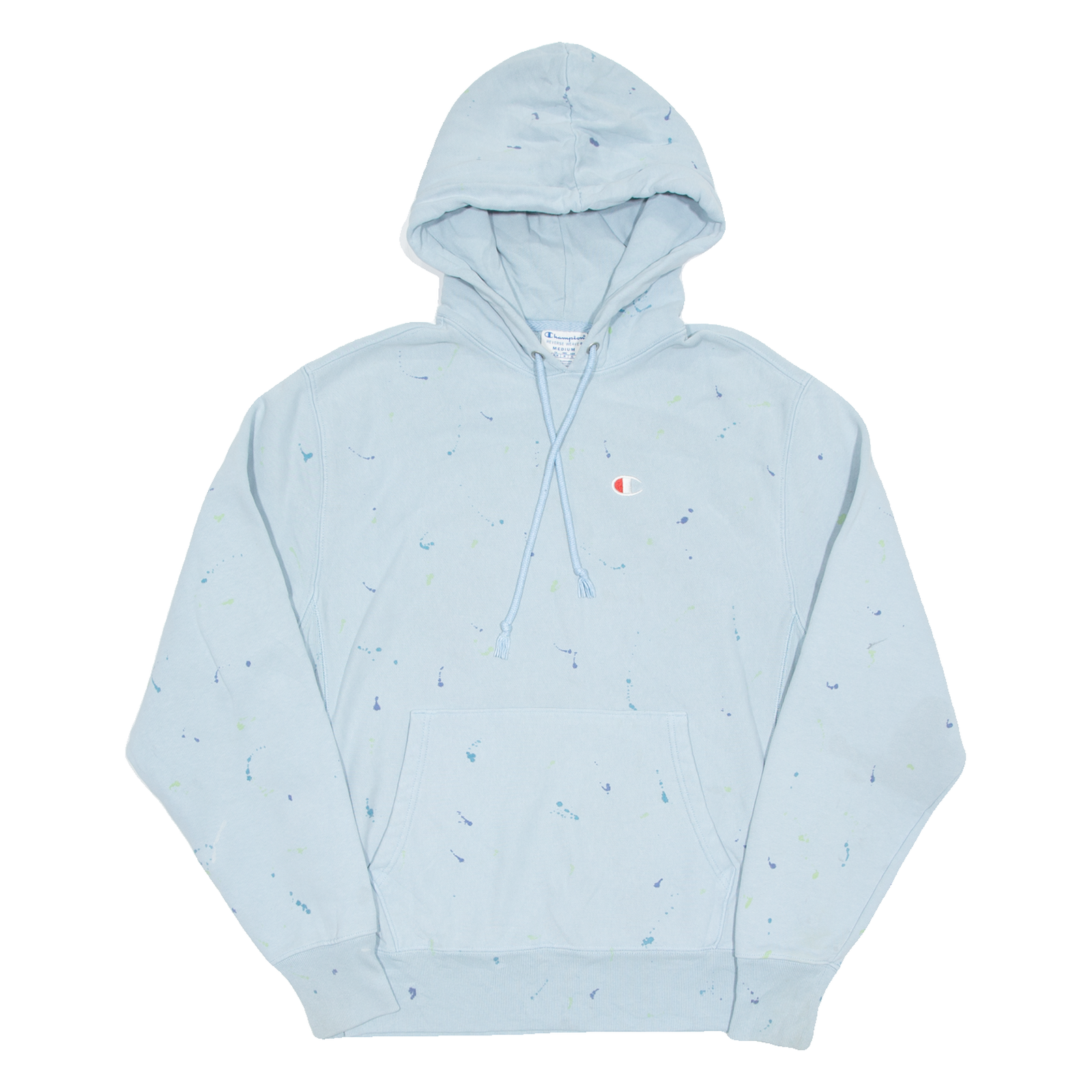 CHAMPION REVERSE WEAVE Womens Blue Hoodie M Refurbished - N/A refurbished available on Cerqular