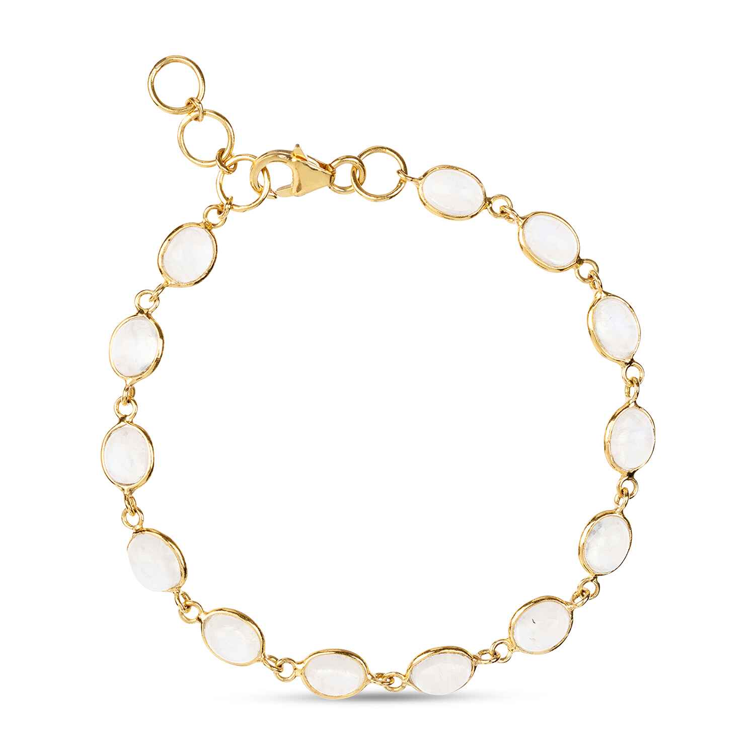 Buy Luna Moonstone Gold Chain Bracelet Refurbished - $240.00 Luna Moonstone Gold Chain Bracelet Refurbished - Amadeus (This could refer to multiple things, such as the 1 refurbished available on Cerqular