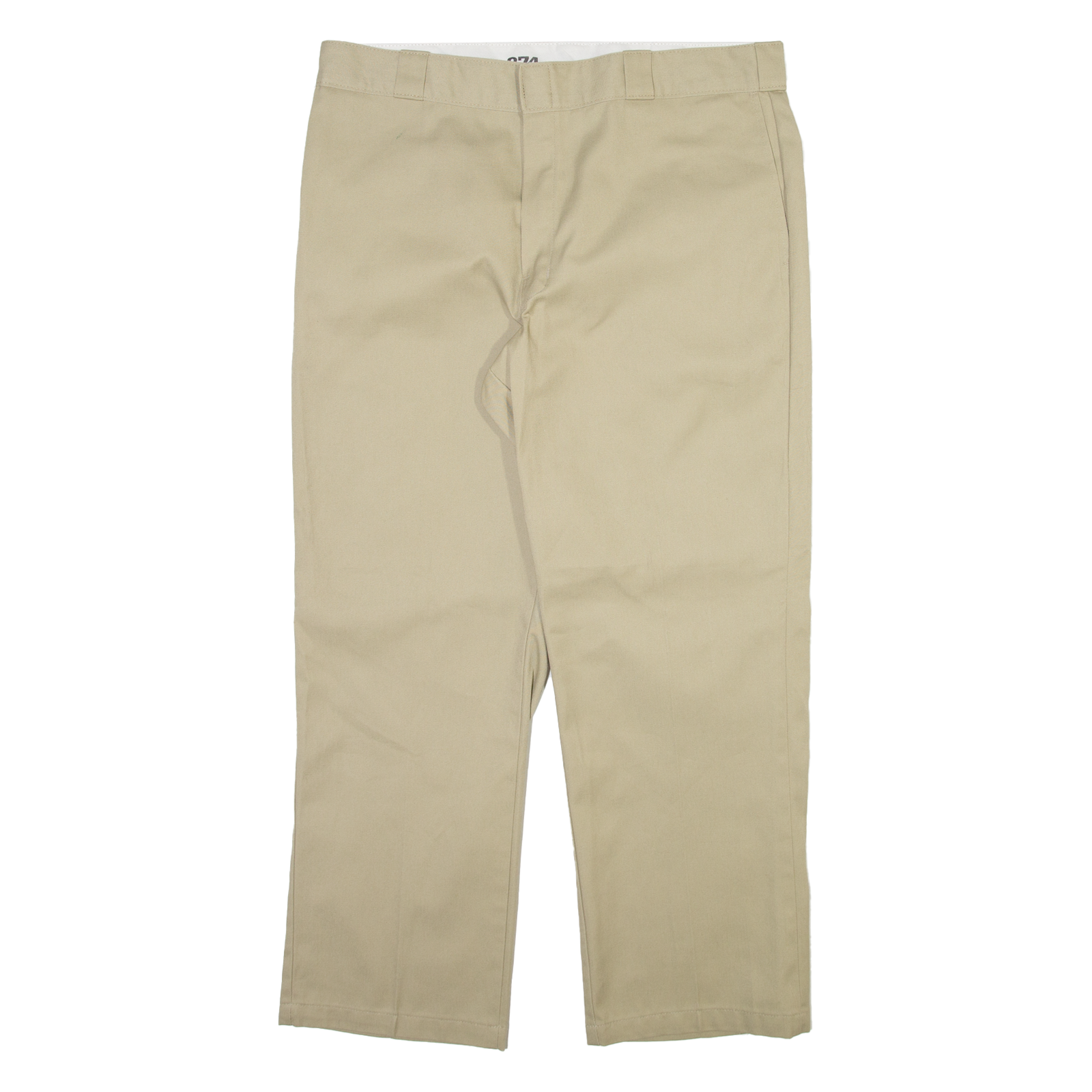 DICKIES 874 Workwear Mens Trousers Beige Regular Straight W38 L29 Refurbished - N/A refurbished available on Cerqular