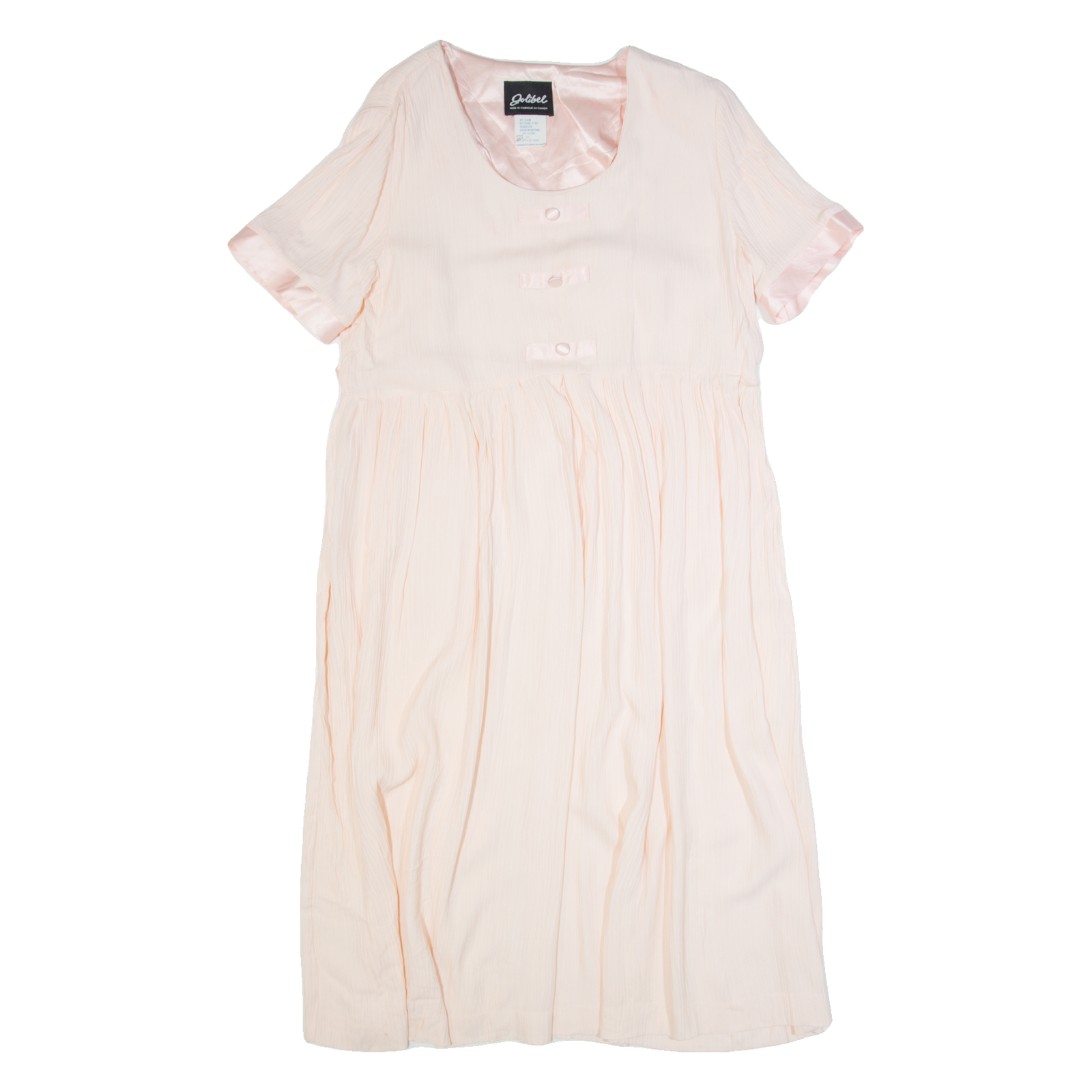 Buy JOLLIBEE Womens A-Line Dress Pink 90s Short Sleeve Midi L Refurbished - $27.29 JOLLIBEE Womens A-Line Dress Pink 90s Short Sleeve Midi L Refurbished - N/A refurbished available on Cerqular