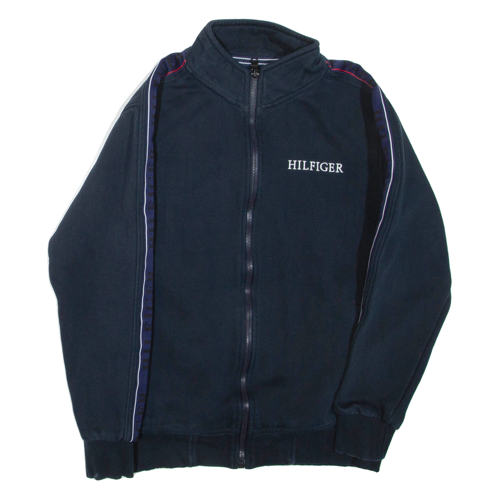 TOMMY HILFIGER Womens Track Jacket Blue L Refurbished - N/A refurbished available on Cerqular