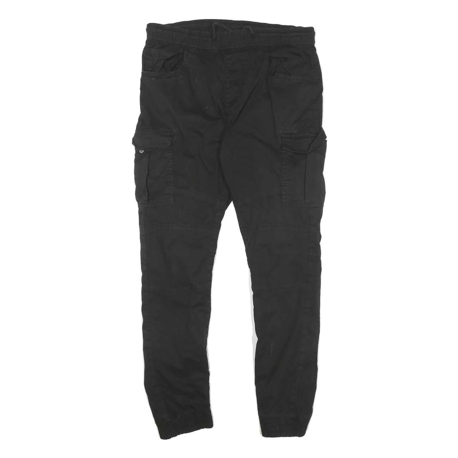 Buy FSBN Mens Black Regular Fit Cargo Trousers W32 L25 Cotton Blend Zip Casual Wear Refurbished - $49.39 FSBN Mens Black Regular Fit Cargo Trousers W32 L25 Cotton Blend Zip Casual Wear Refurbished - N/A refurbished available on Cerqular