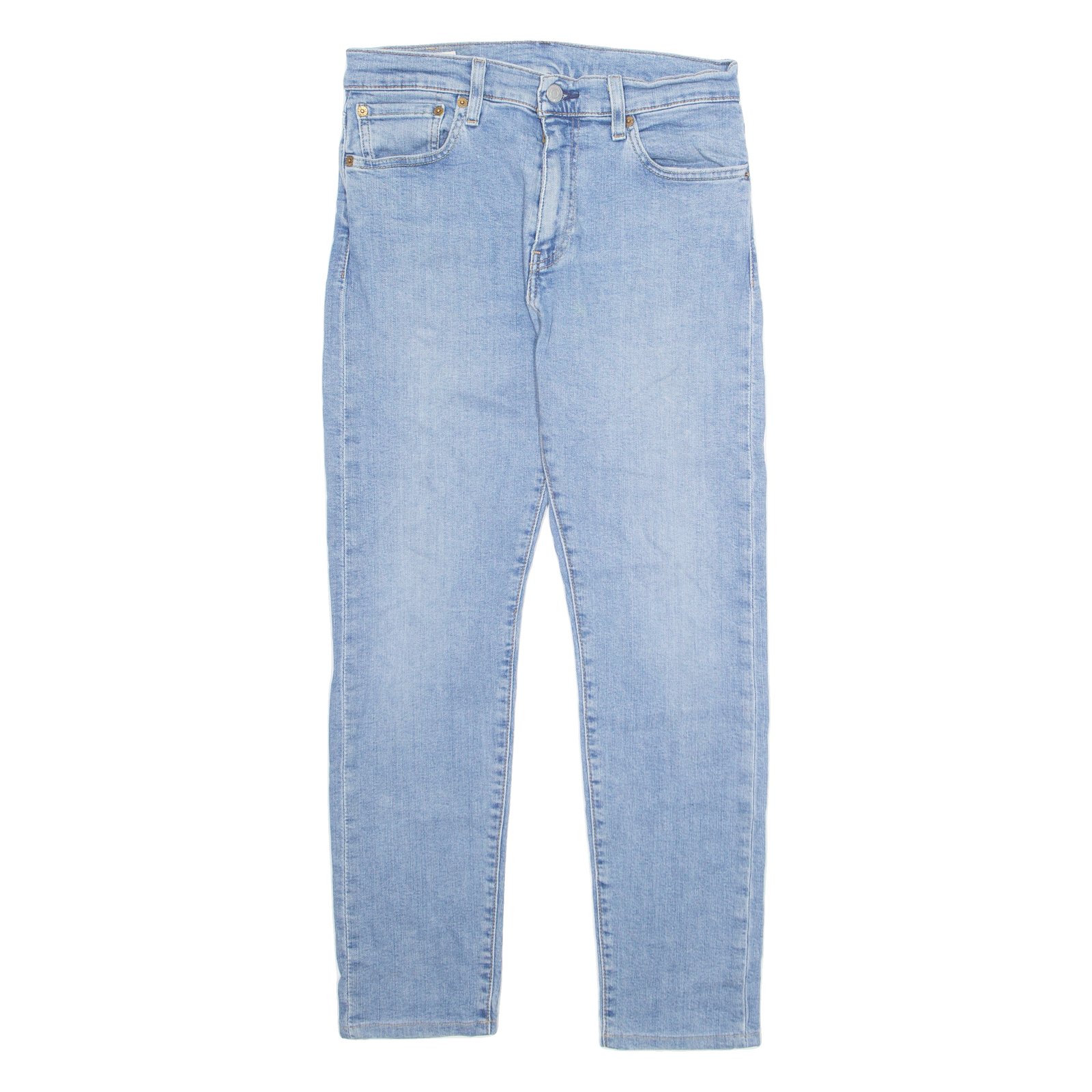 LEVI'S 512 BIG E Jeans Mens Blue Slim Tapered Stone Wash W29 L30 Refurbished - N/A refurbished available on Cerqular