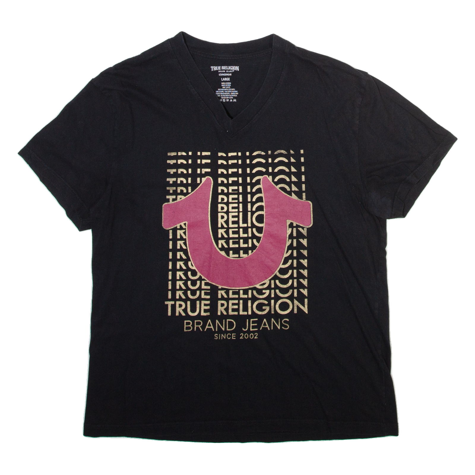 Buy TRUE RELIGION Mens T-Shirt Black V-Neck L Refurbished - $23.39 TRUE RELIGION Mens T-Shirt Black V-Neck L Refurbished - N/A refurbished available on Cerqular