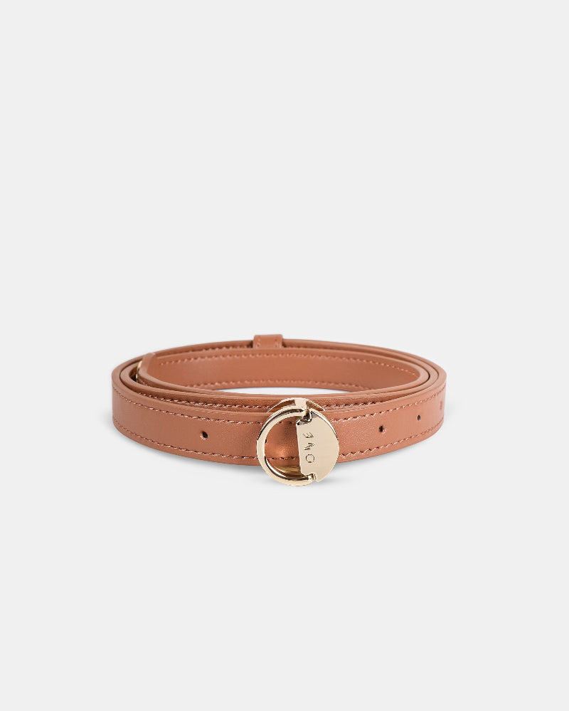 Corn Leather Belt | Color: Tan Refurbished - ONE (assuming it refers to the brand "ONE") refurbished available on Cerqular