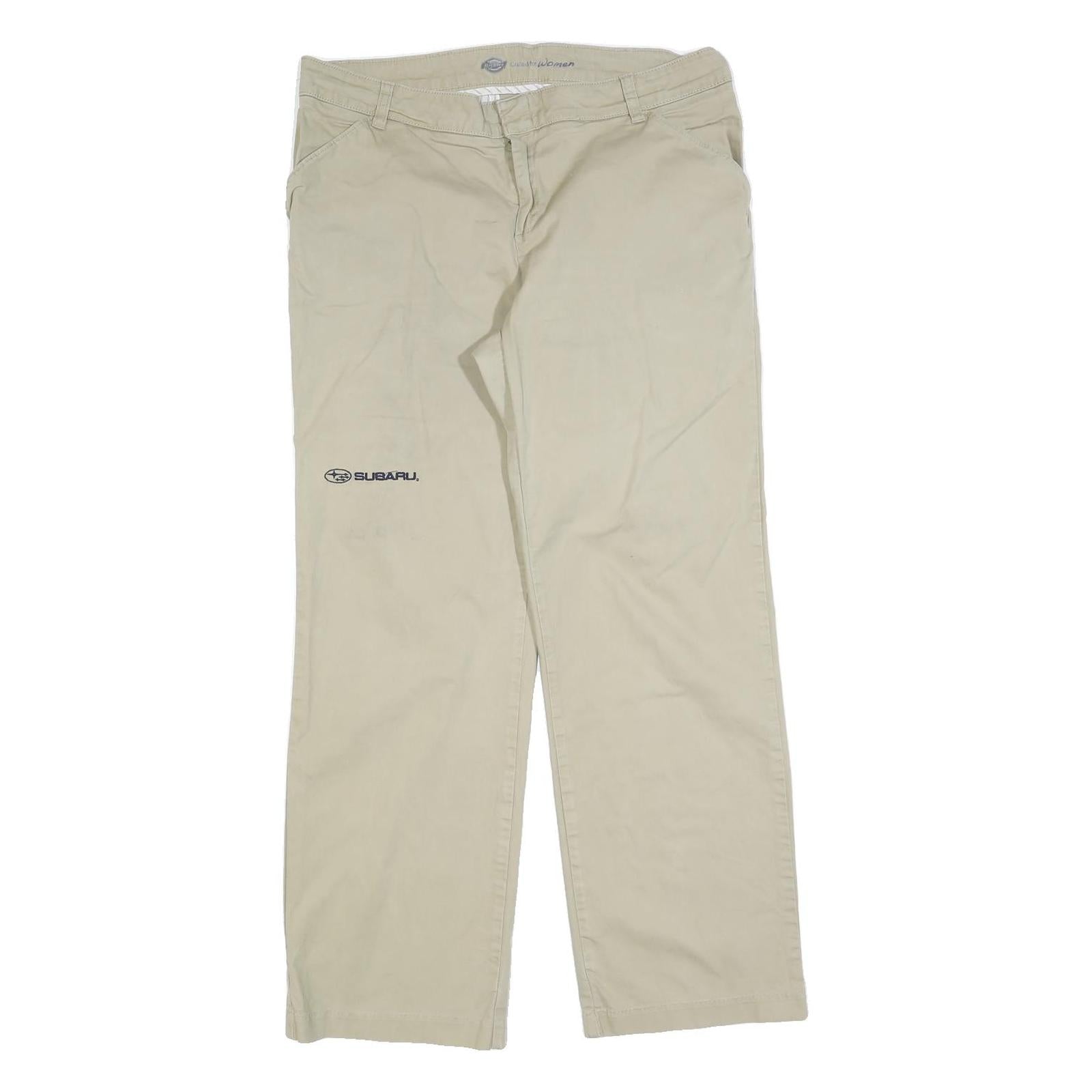 Buy DICKIES Womens Cotton Blend Beige Relaxed Straight Trousers W36 L32 Workwear Refurbished - $42.89 DICKIES Womens Cotton Blend Beige Relaxed Straight Trousers W36 L32 Workwear Refurbished - N/A refurbished available on Cerqular