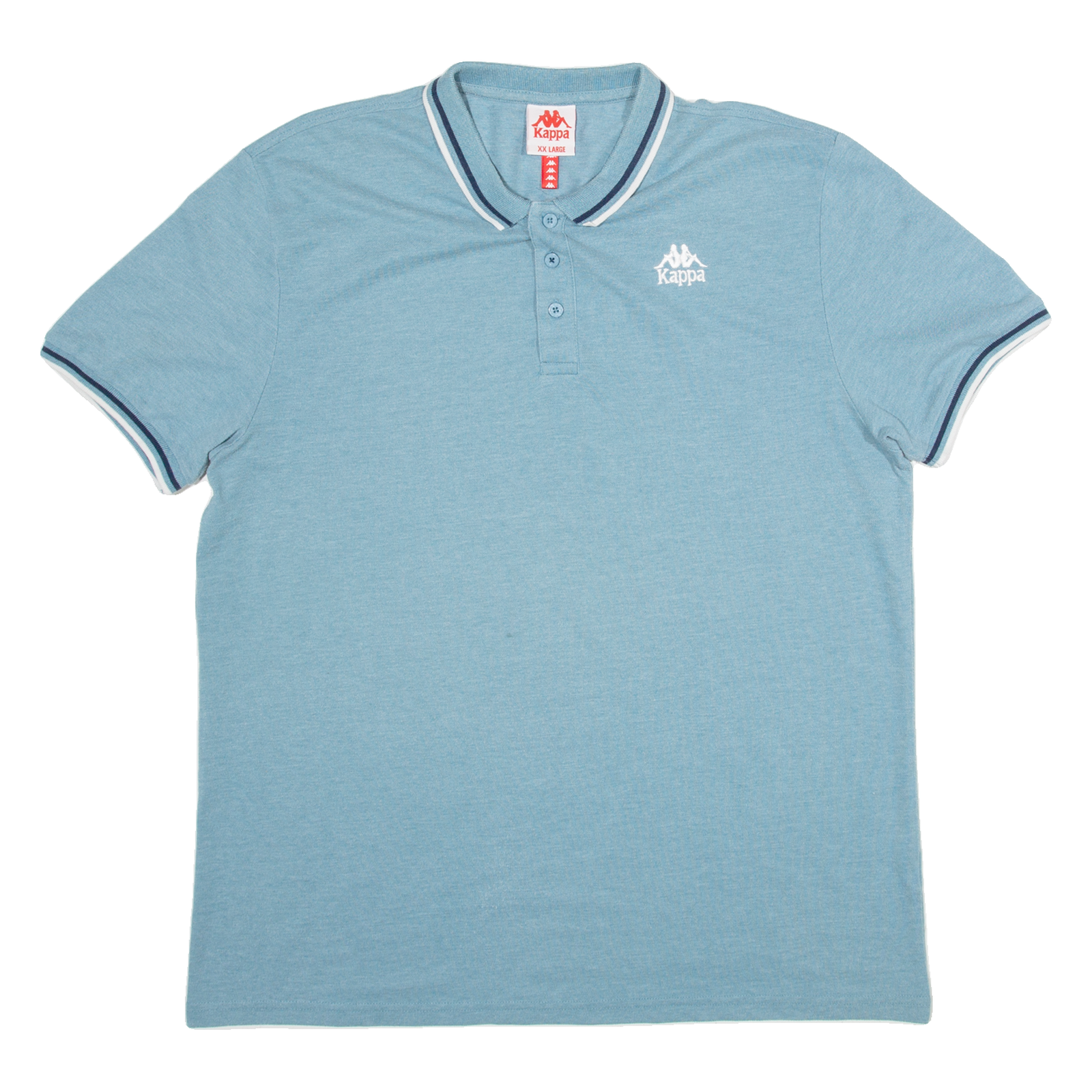 KAPPA Mens Polo Shirt Red 2XL Refurbished - N/A refurbished available on Cerqular
