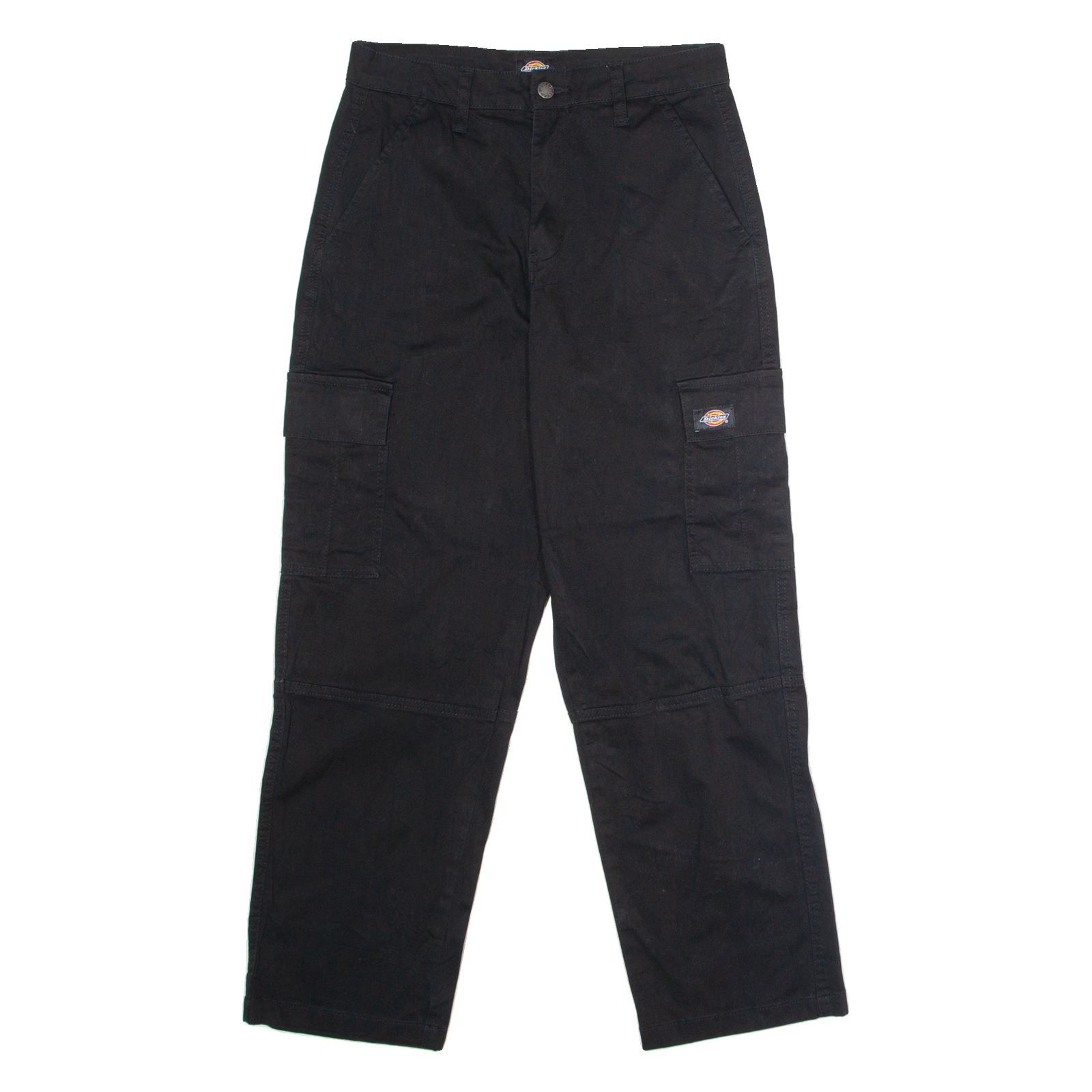 DICKIES Workwear Womens Twill Trousers Black Regular Straight W27 L28 Refurbished - N/A refurbished available on Cerqular