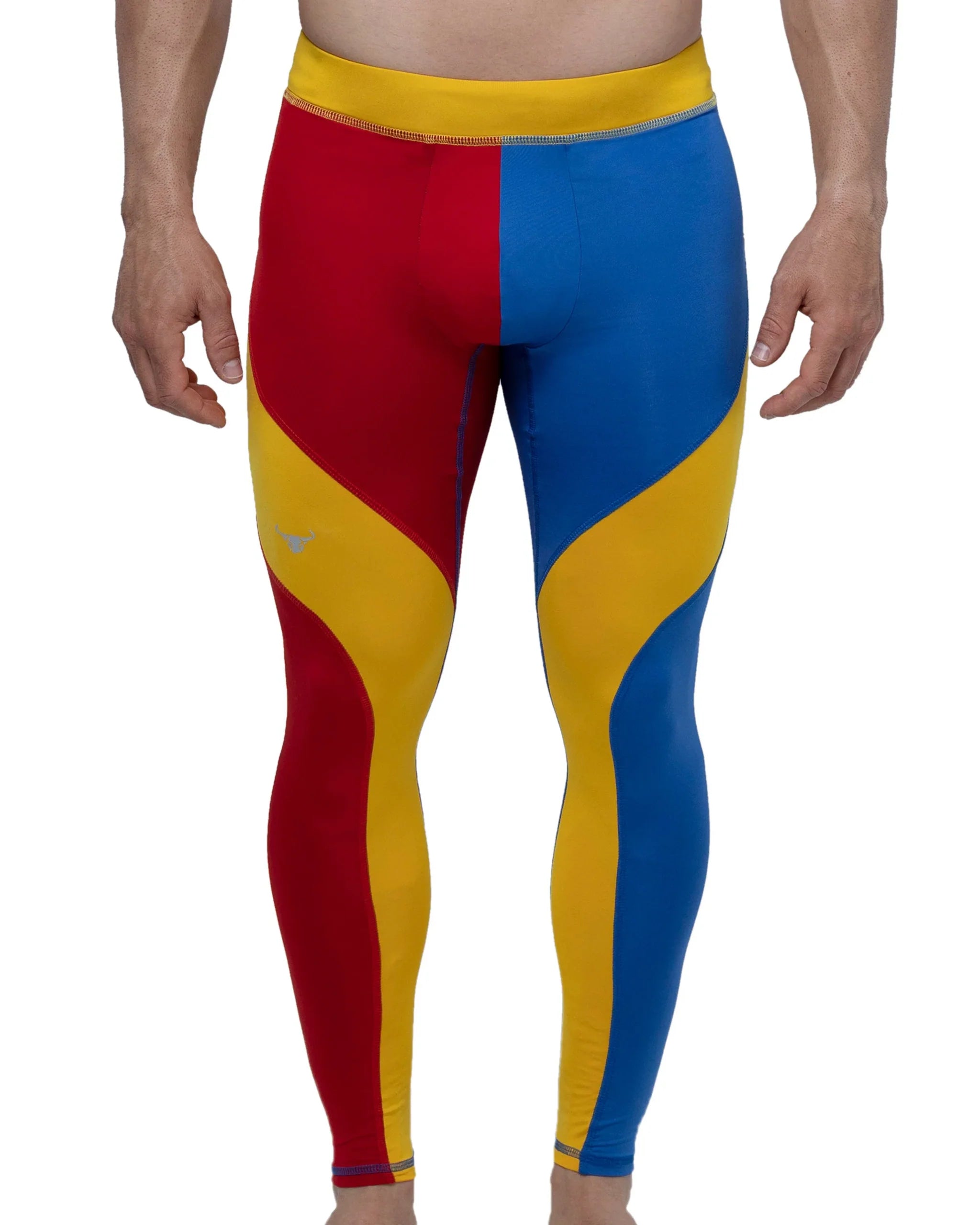 Mondrian Meggings | Size: XL | Color: Red/Blue/Yellow Refurbished - Matador Meggings refurbished available on Cerqular