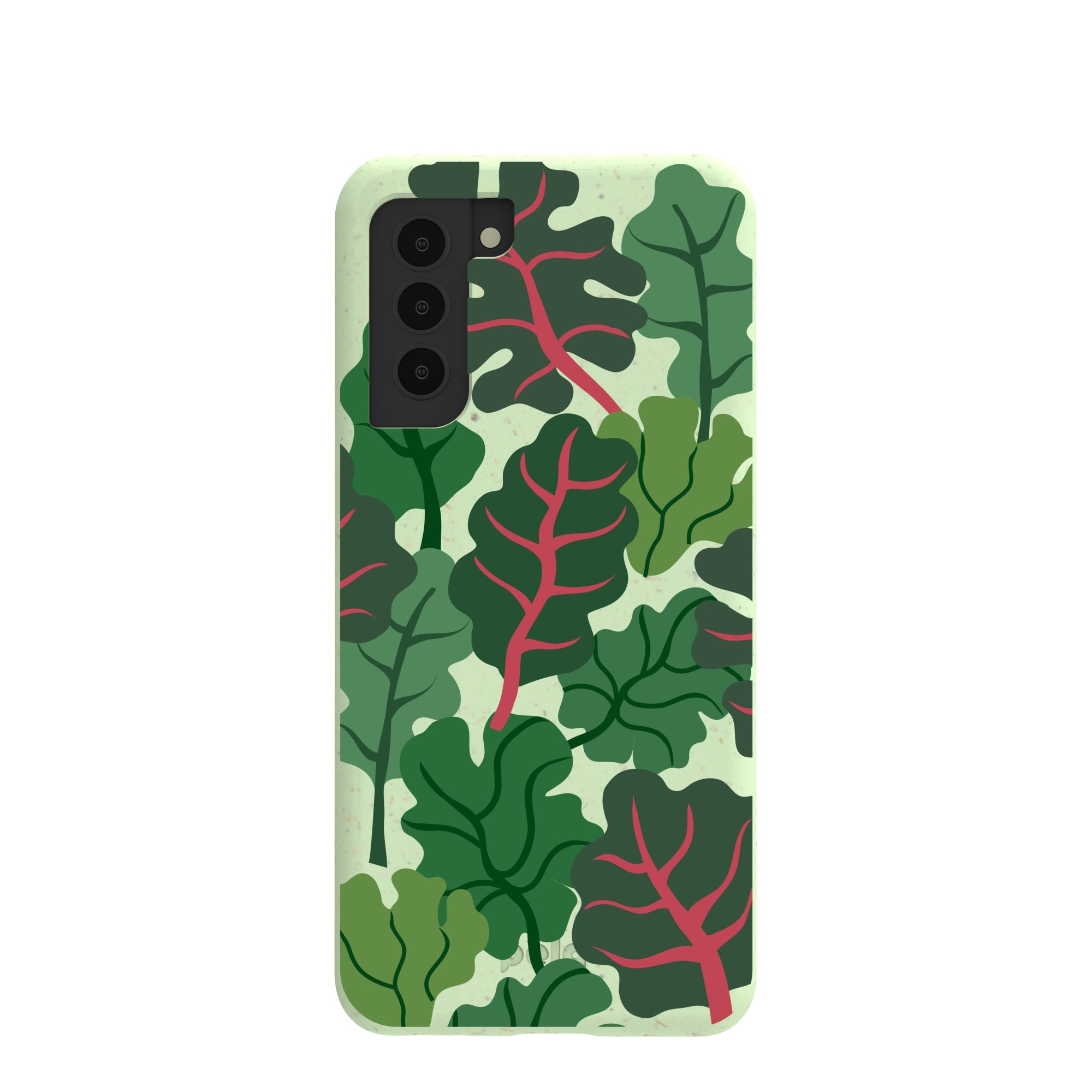 Sage Green Leafy Greens Samsung Galaxy S21 Case Refurbished - Pela Case refurbished available on Cerqular