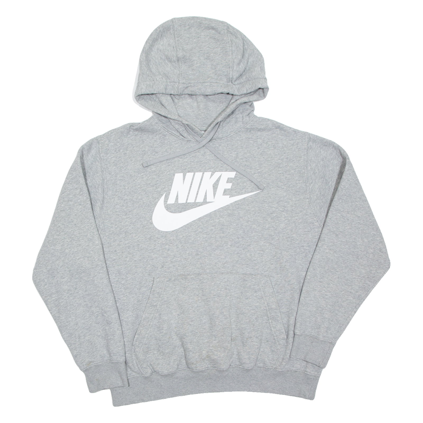 NIKE Mens Grey Hoodie L Refurbished - N/A refurbished available on Cerqular