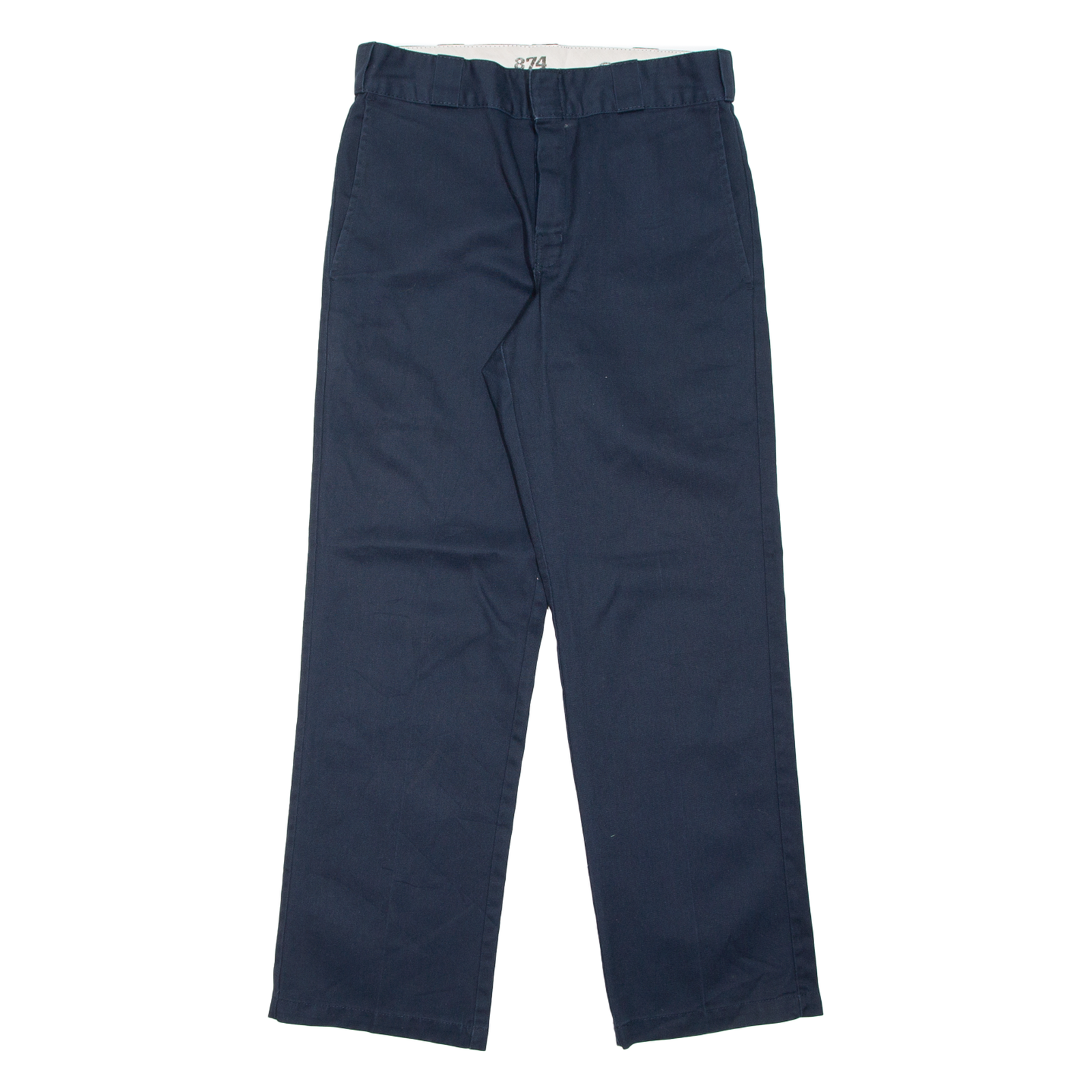 DICKIES Chino Mens Trousers Blue Regular Straight W30 L29 Refurbished - N/A refurbished available on Cerqular