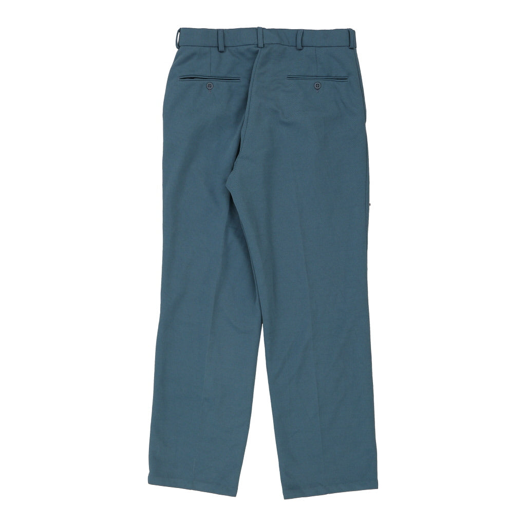Haband'S Trousers - 30W UK 10 Blue Cotton Refurbished - Thrifted (note: this is a term often used to describe second- refurbished available on Cerqular