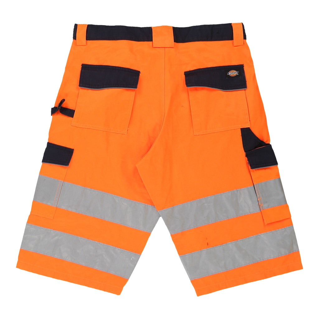 Dickies Cargo Shorts - 37W 16L Orange Cotton | Size: 37"" waist Refurbished - Thrifted (note: this is a term often used to describe second- refurbished available on Cerqular