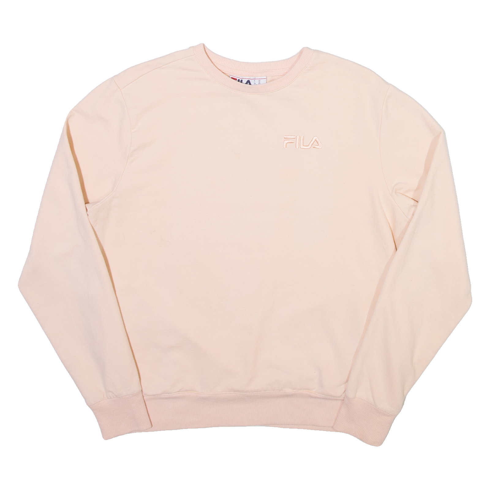 FILA Womens Sweatshirt Pink XS Refurbished - N/A refurbished available on Cerqular