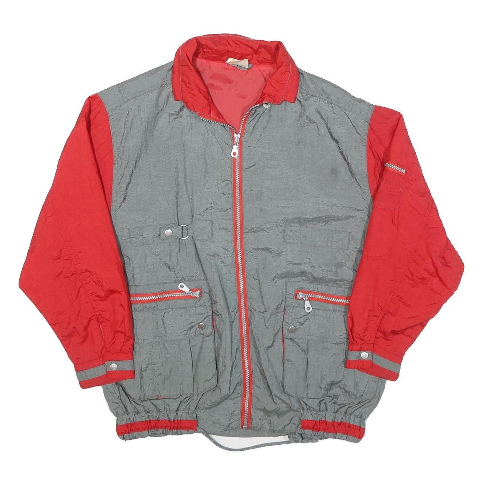 Buy REDDY Mens Grey & Red Zip Nylon Jacket M Lightweight Casual Sports Outerwear Refurbished - $37.69 REDDY Mens Grey & Red Zip Nylon Jacket M Lightweight Casual Sports Outerwear Refurbished - N/A refurbished available on Cerqular